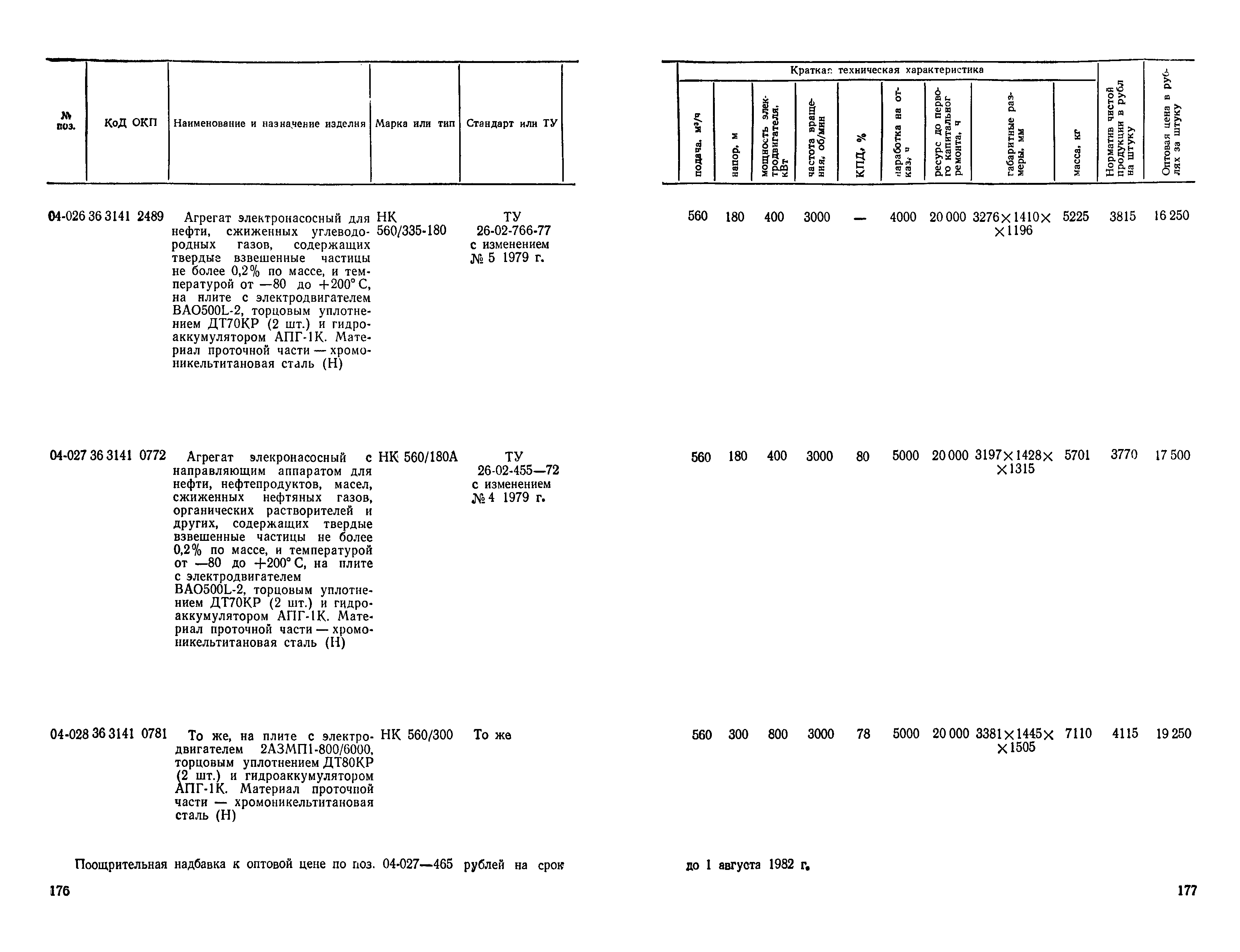 Прейскурант 23-01