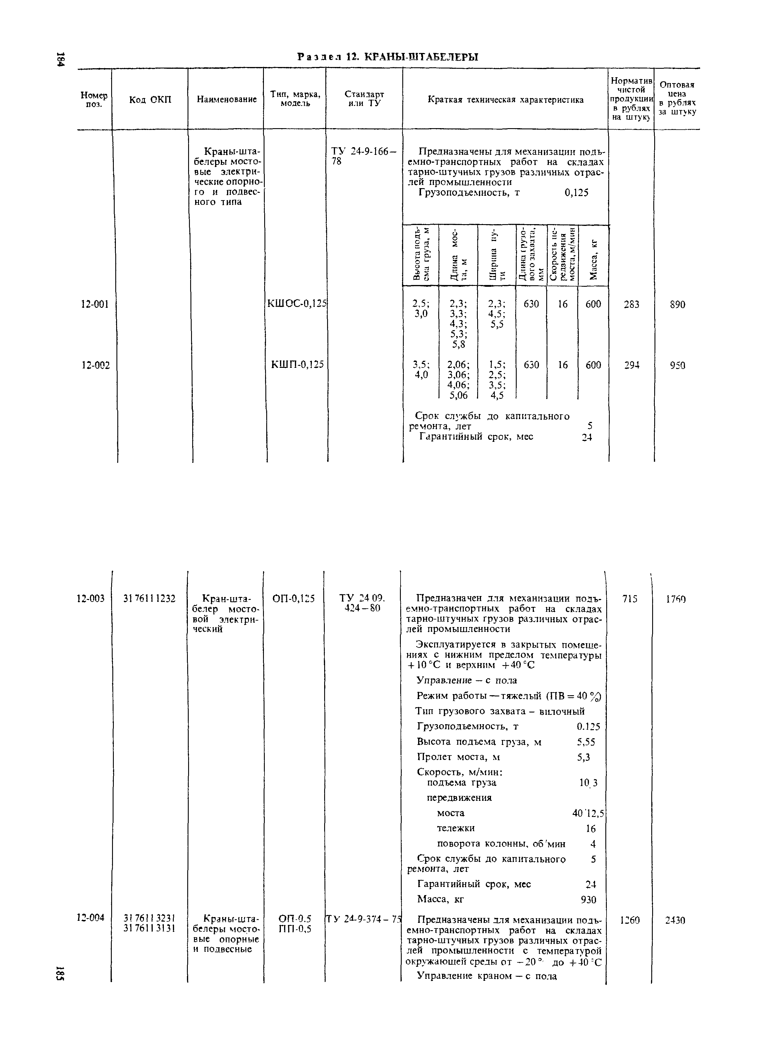 Прейскурант 19-06