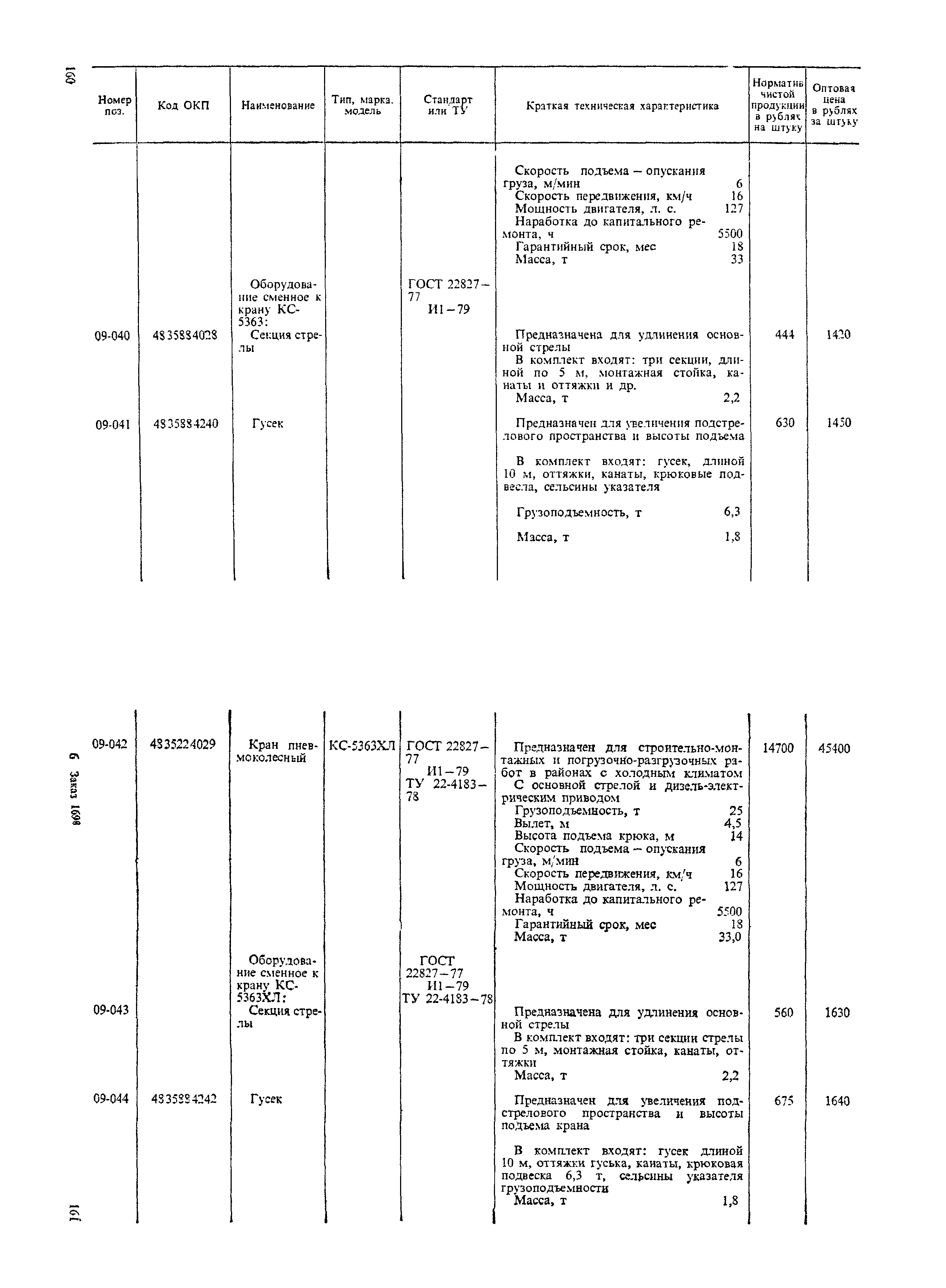 Прейскурант 19-06