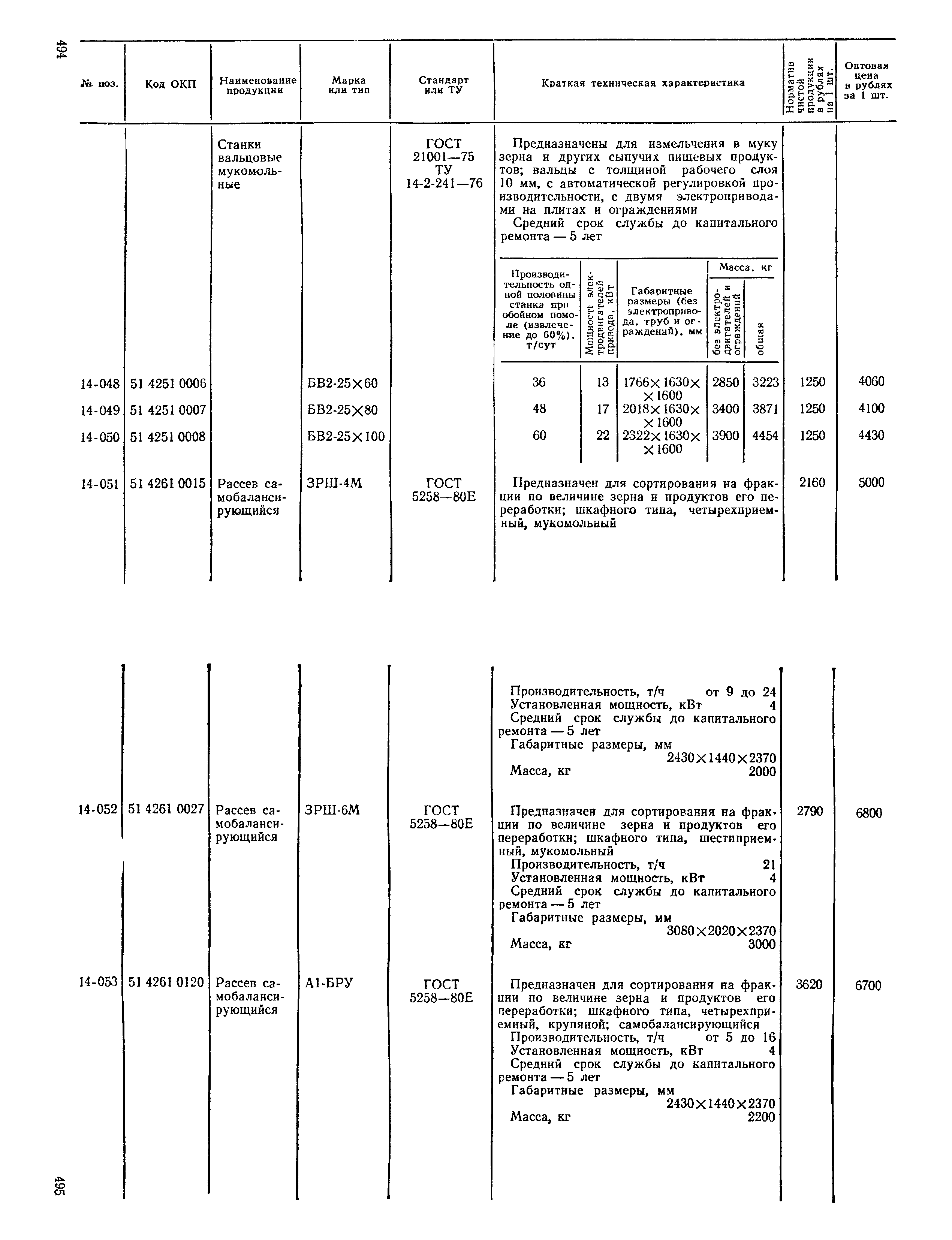 Прейскурант 24-03