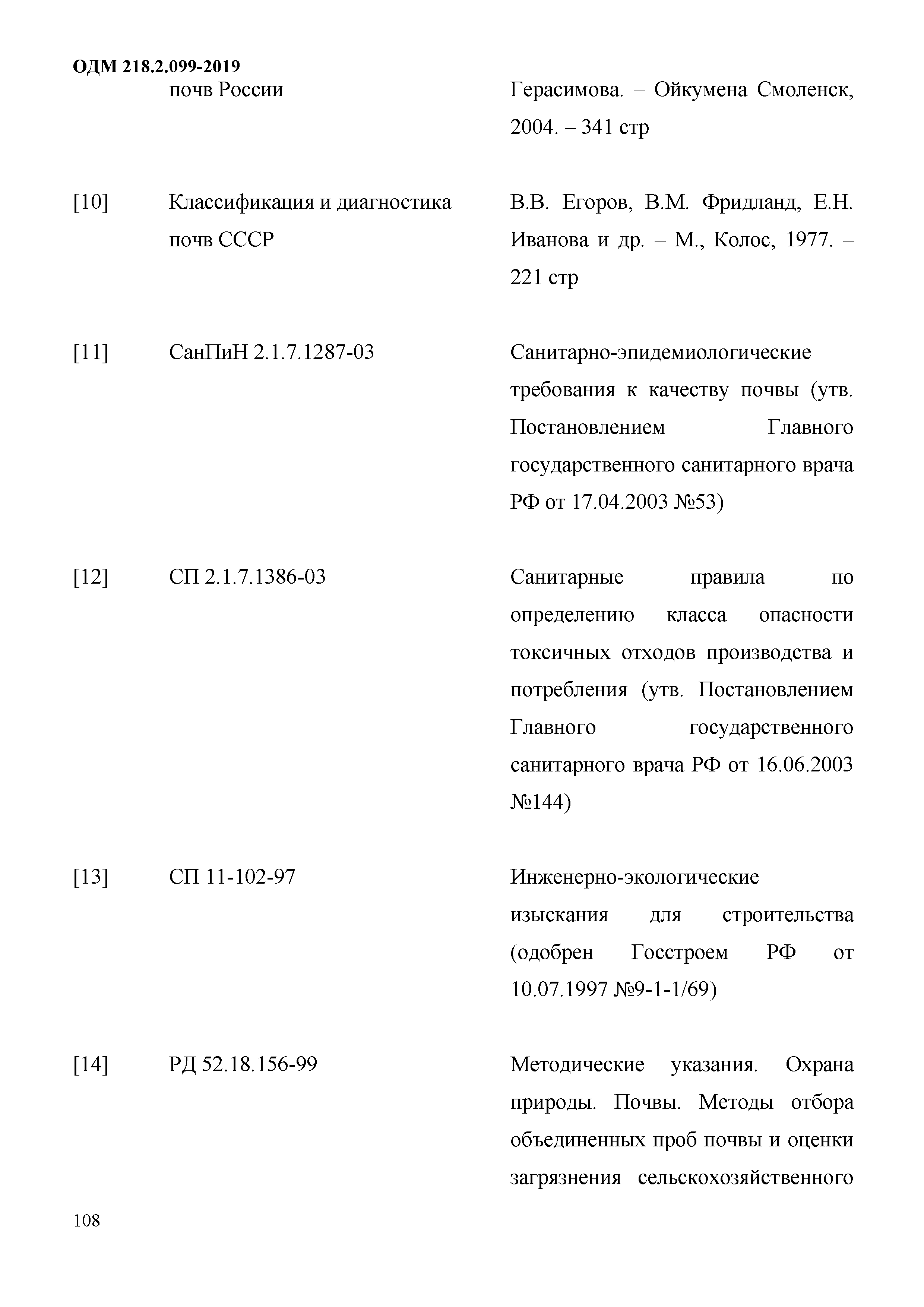 ОДМ 218.2.099-2019