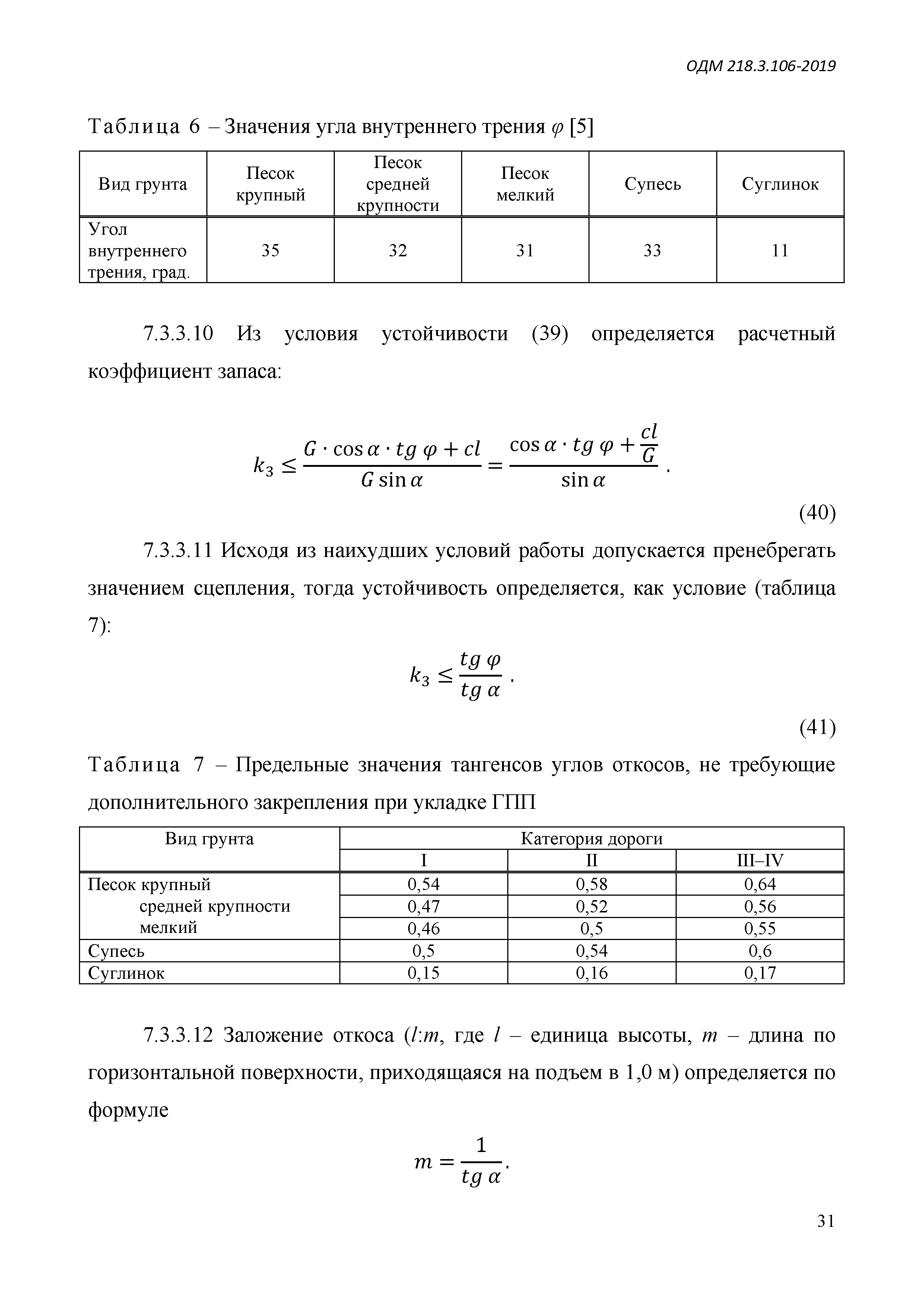 ОДМ 218.3.106-2019