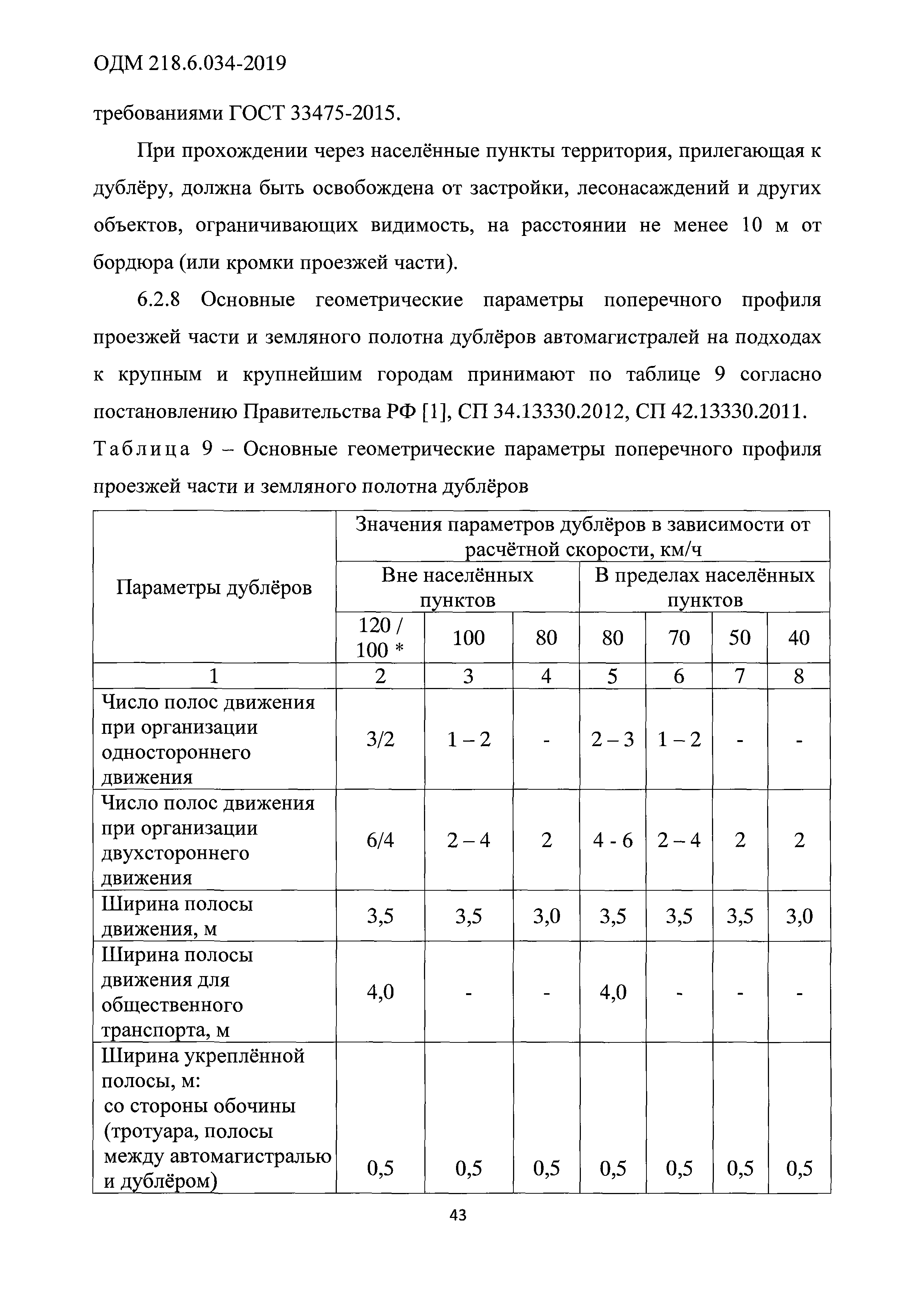 ОДМ 218.6.034-2019