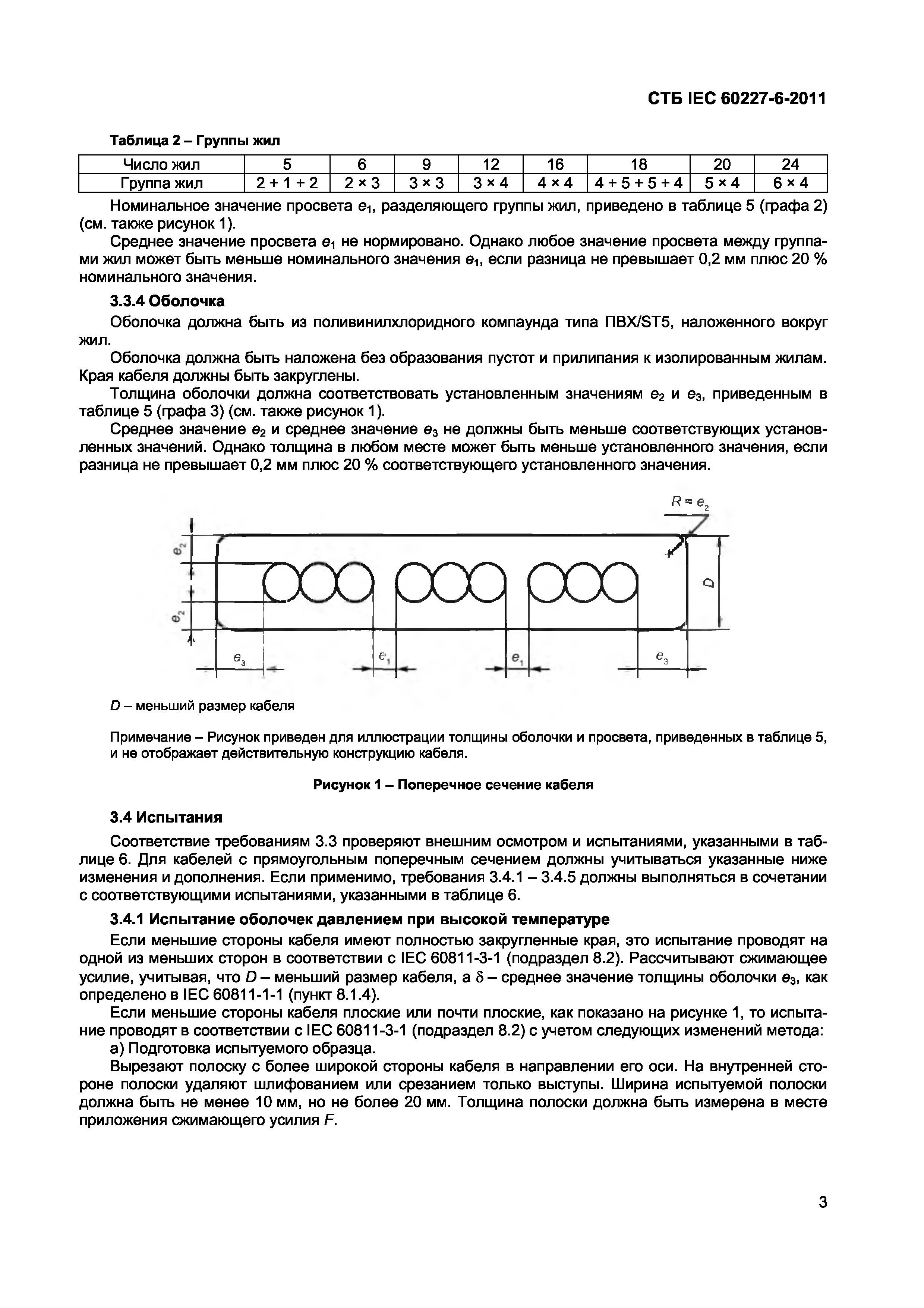 СТБ IEC 60227-6-2011