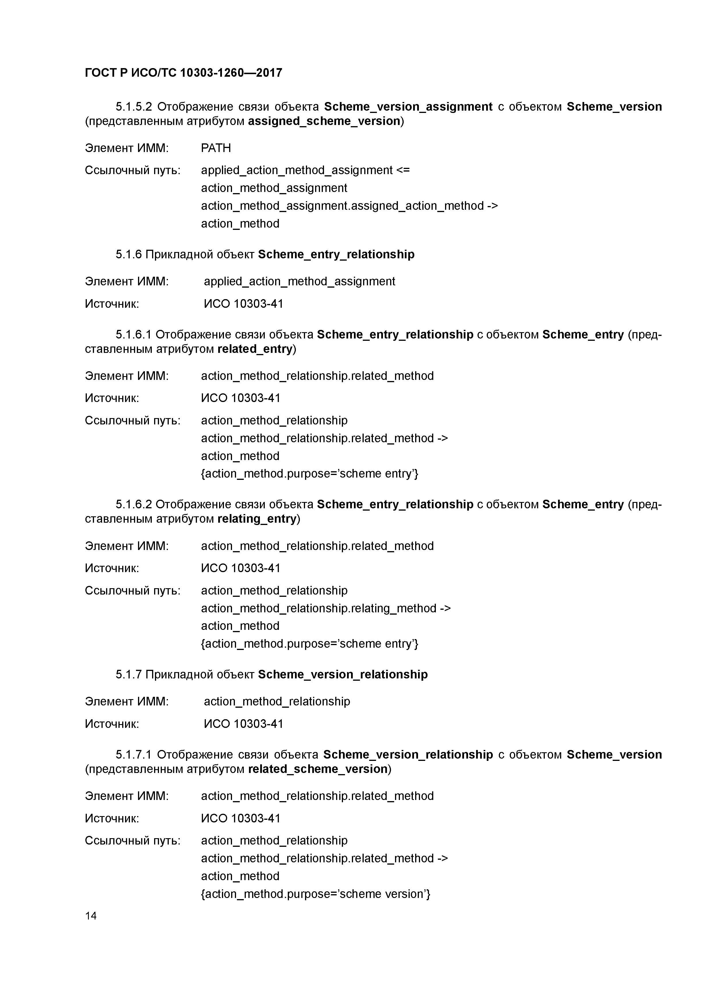 ГОСТ Р ИСО/ТС 10303-1260-2017