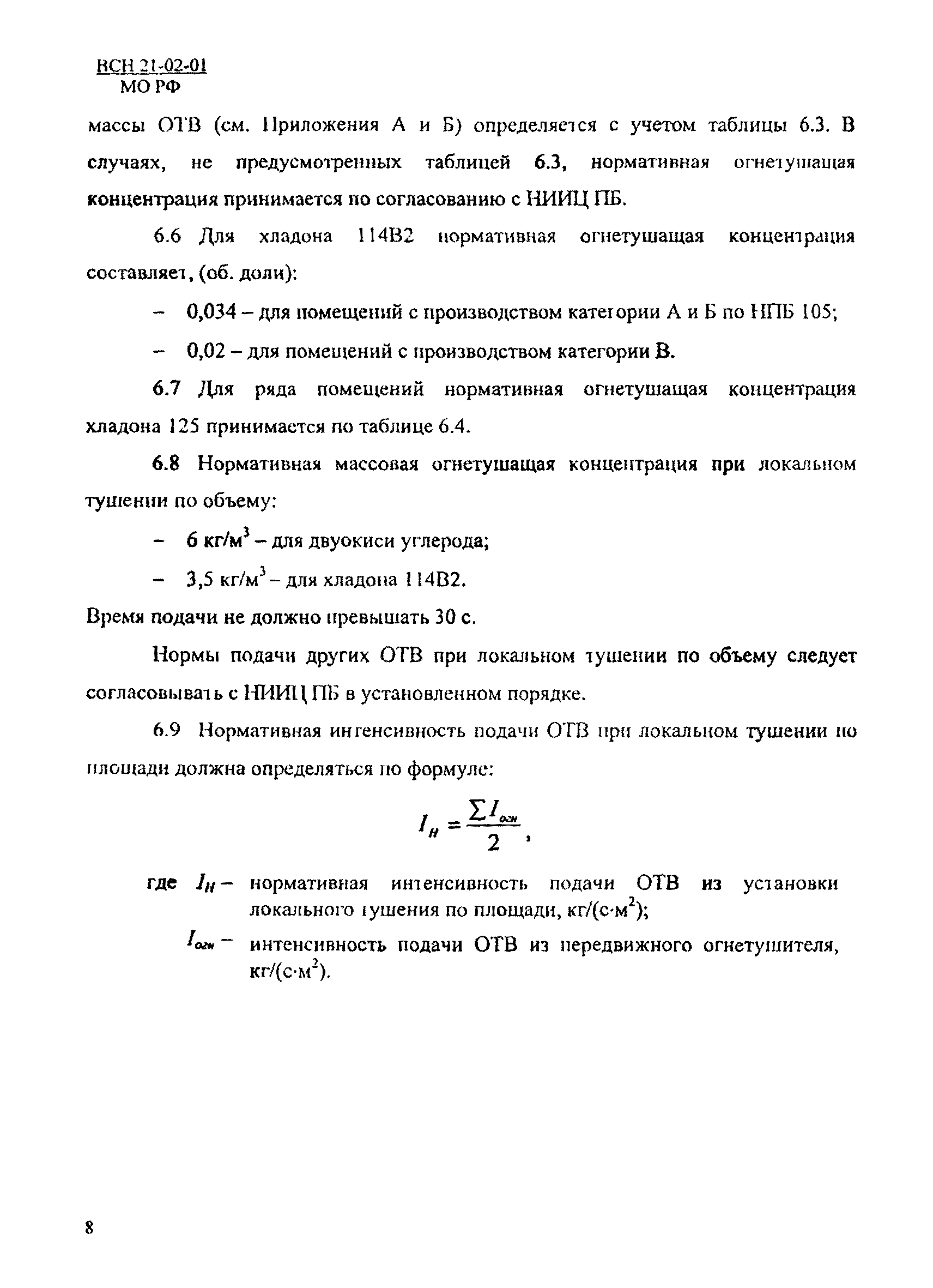 ВСН 21-02-01/МО РФ