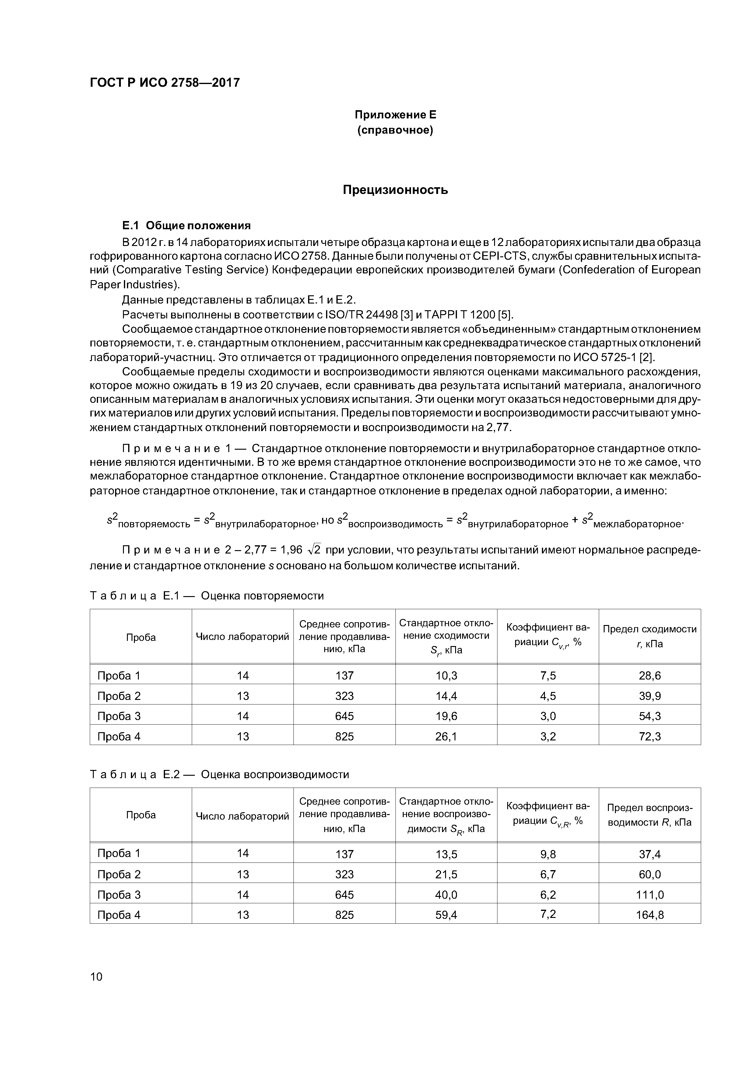 ГОСТ Р ИСО 2758-2017