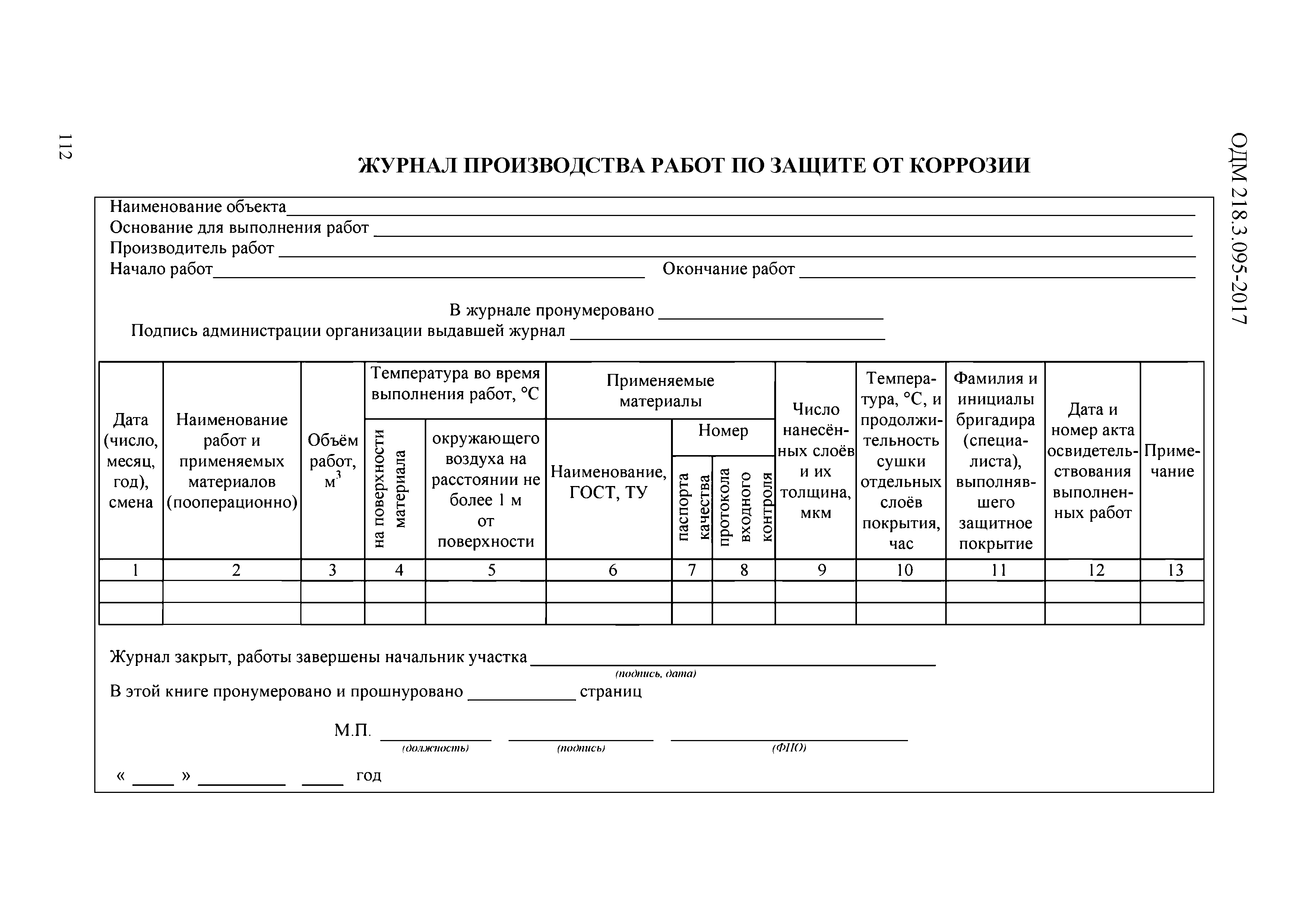 ОДМ 218.3.095-2017