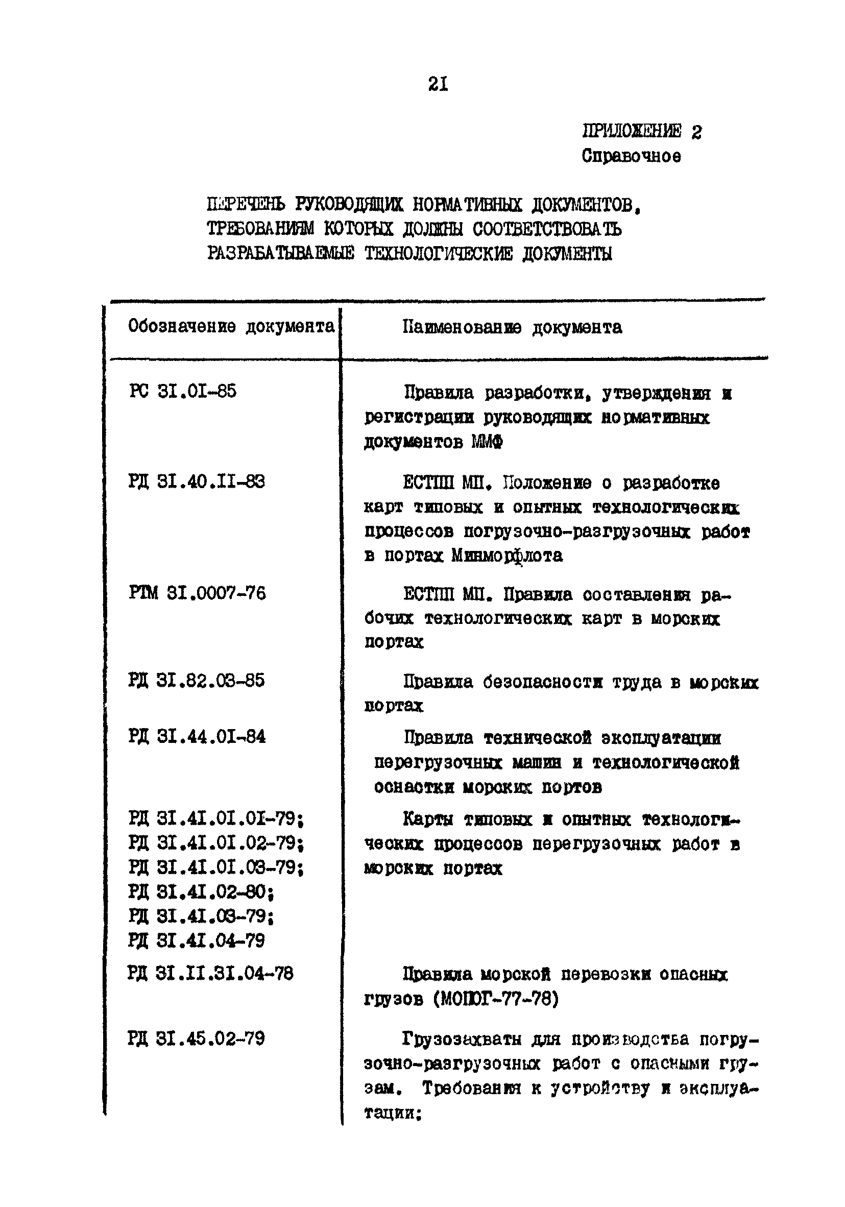 РД 31.40.21-86