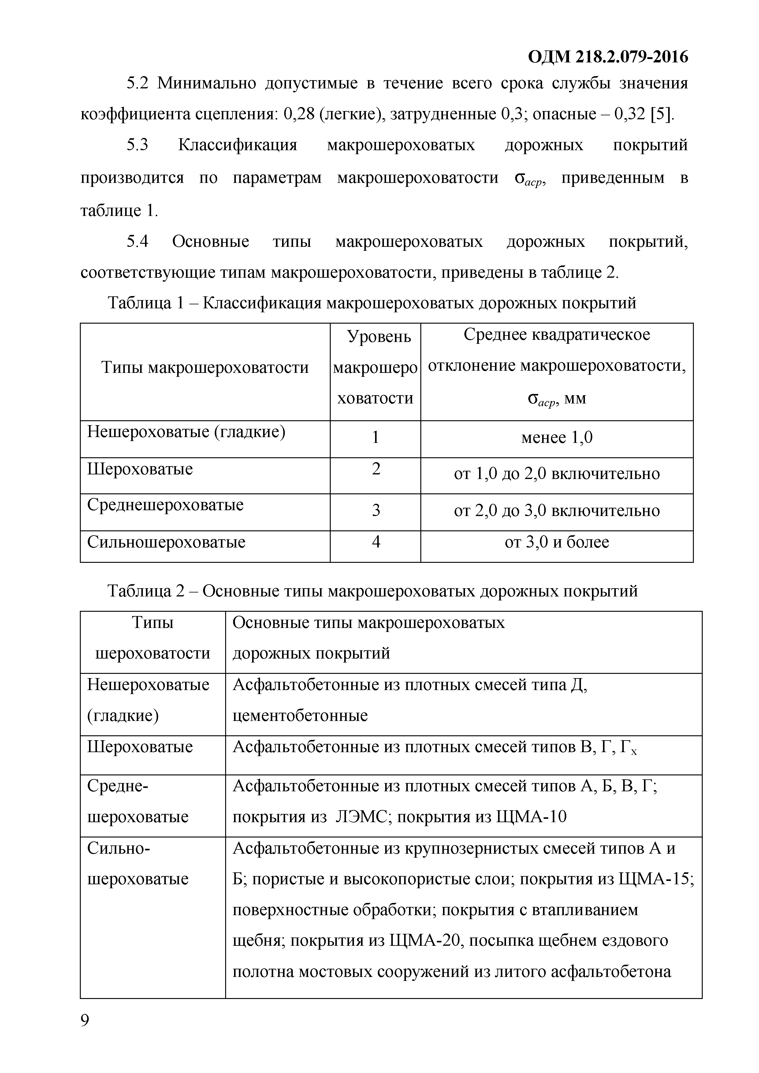 ОДМ 218.2.079-2016