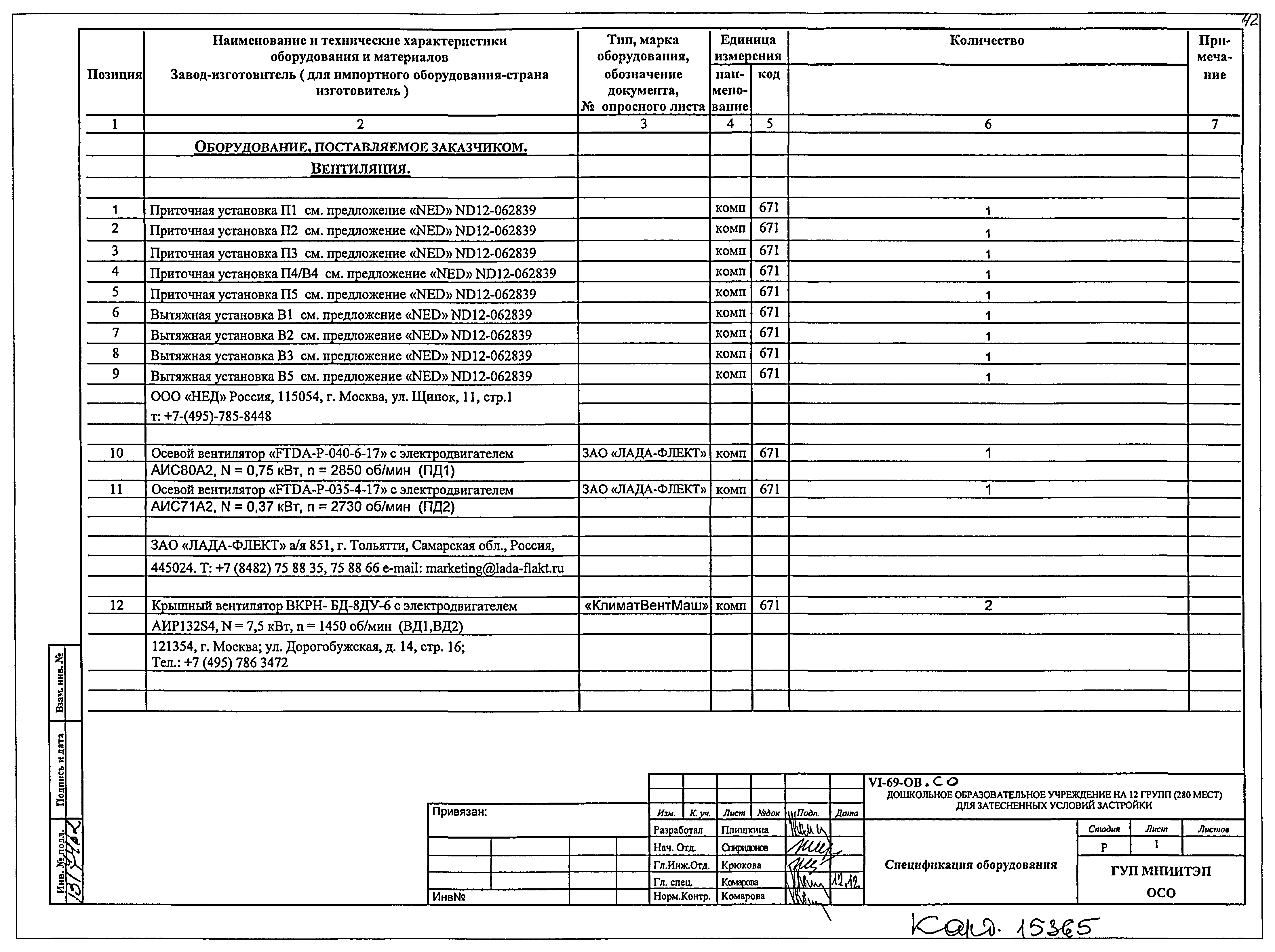 Типовой проект VI-69