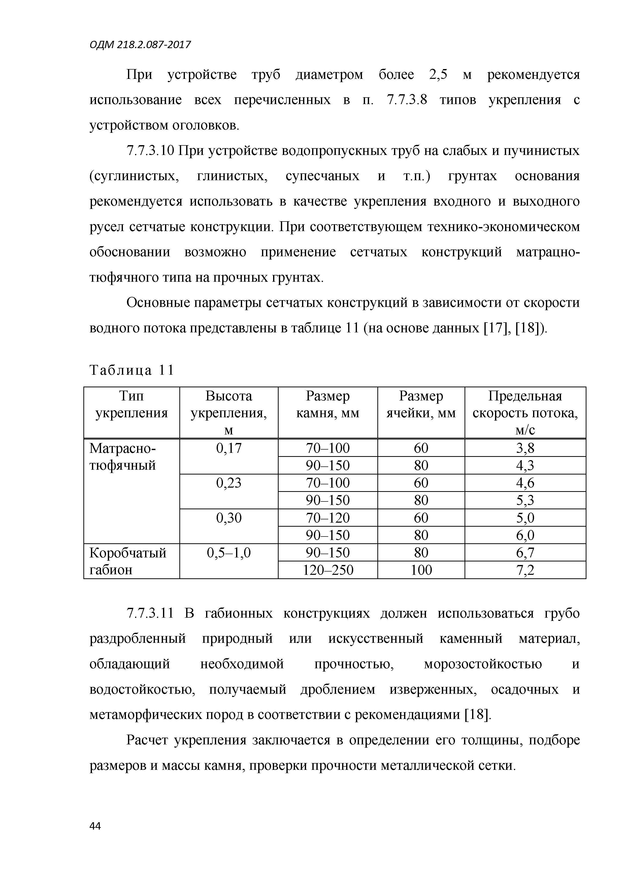 ОДМ 218.2.087-2017