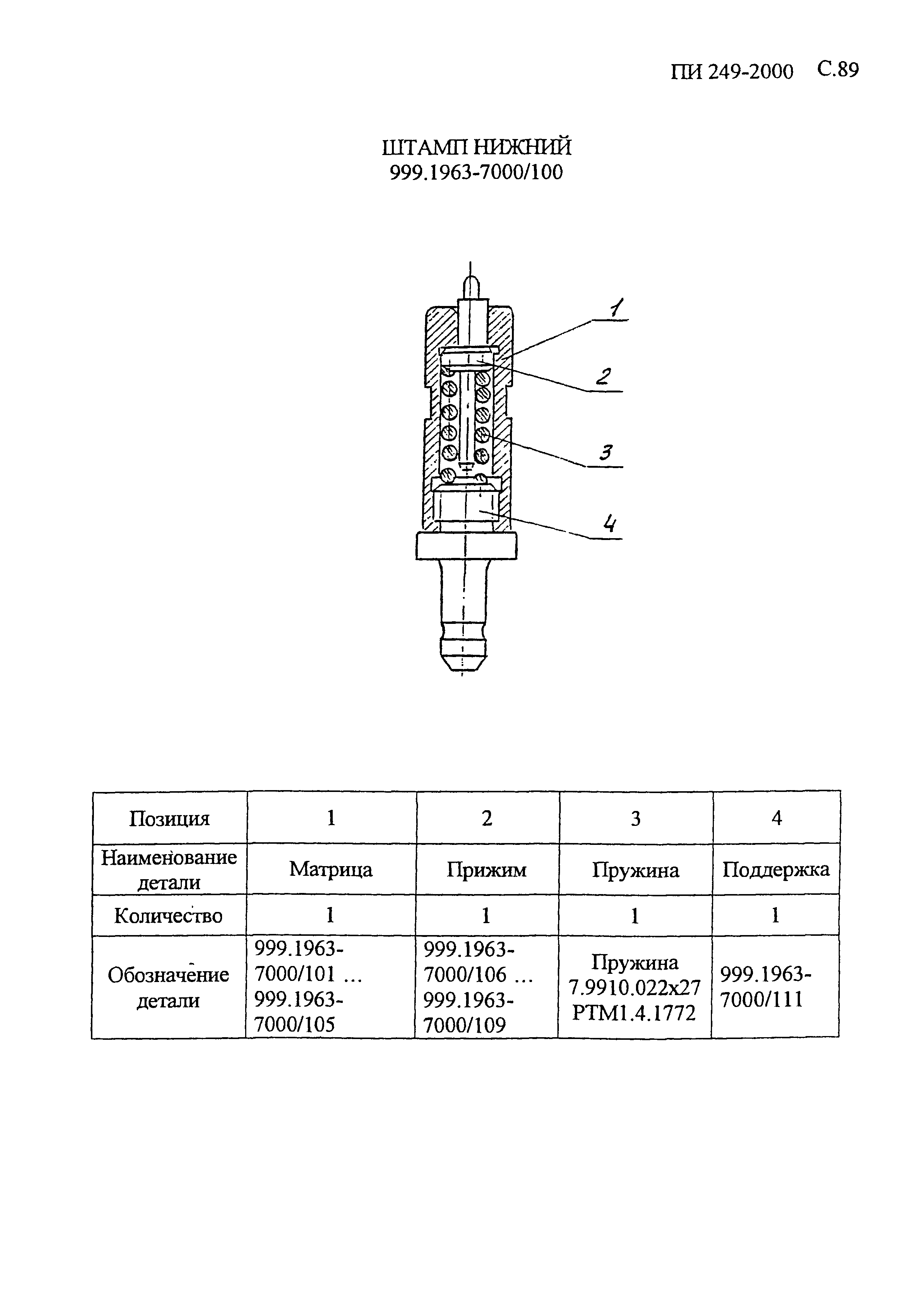 ПИ 249-2000