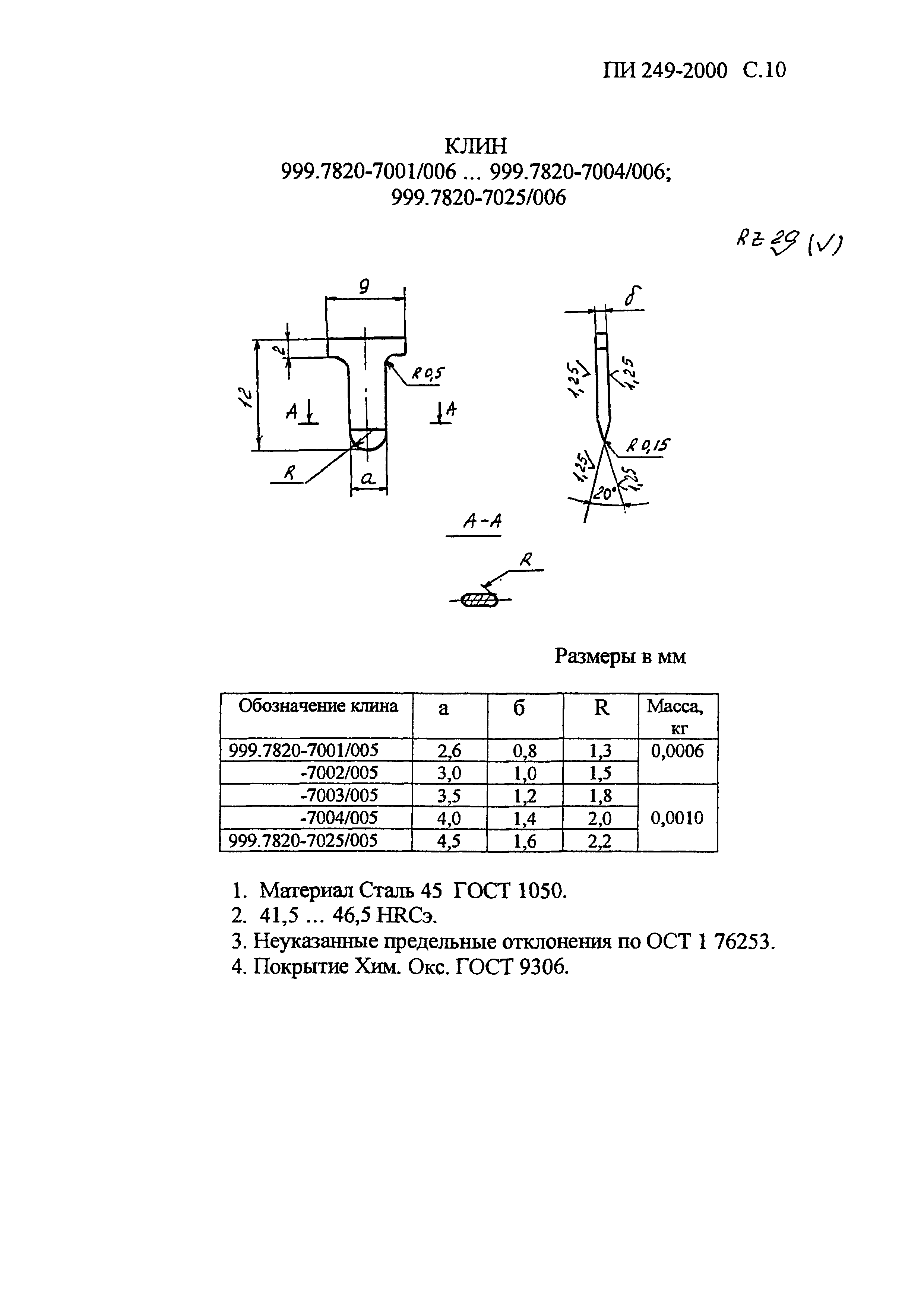 ПИ 249-2000