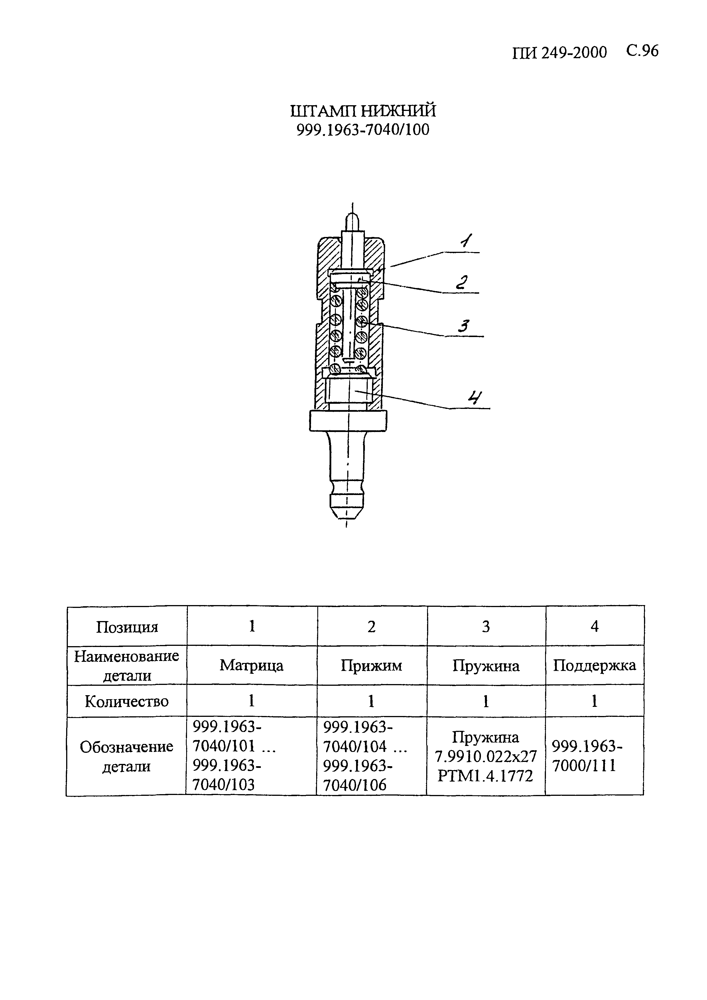 ПИ 249-2000