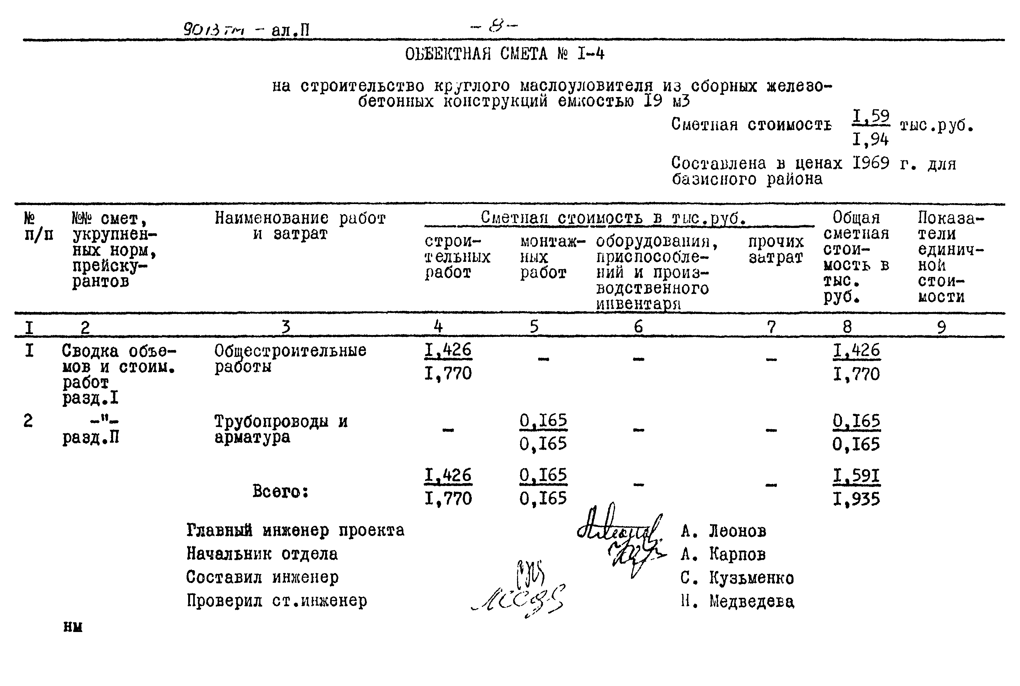 Типовой проект 