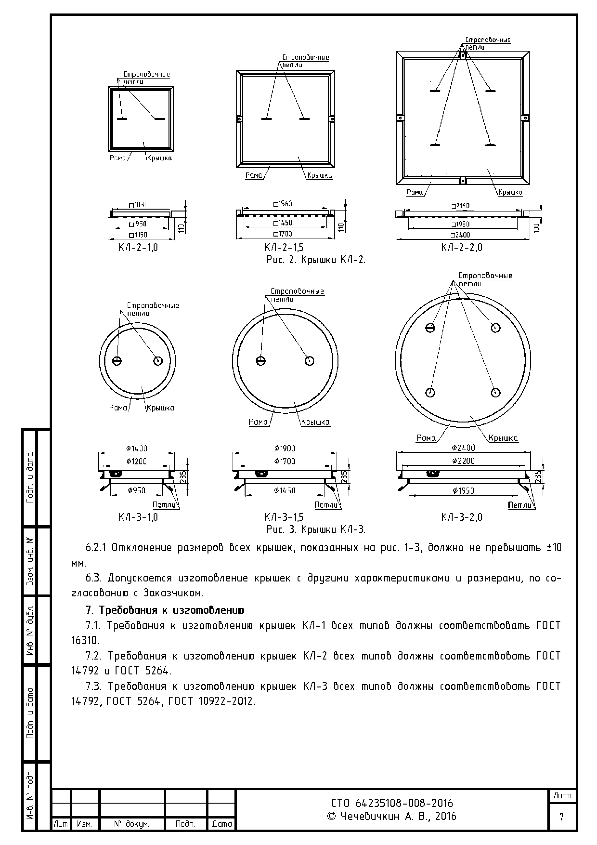 СТО 64235108-008-2016