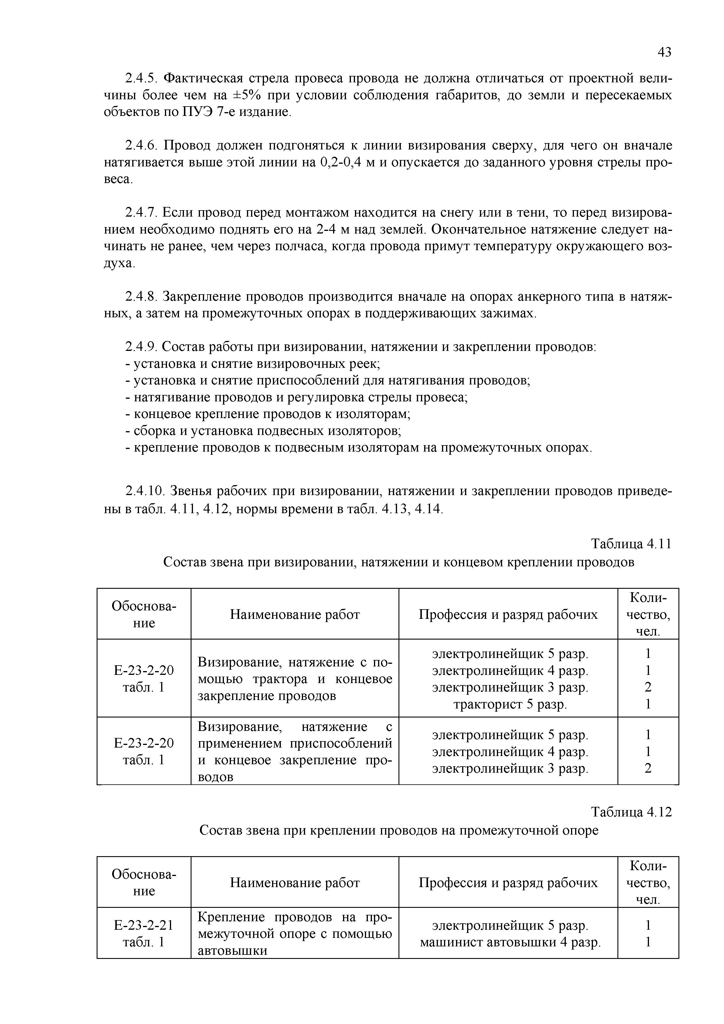 Технологическая карта ТК-II-4-10Р