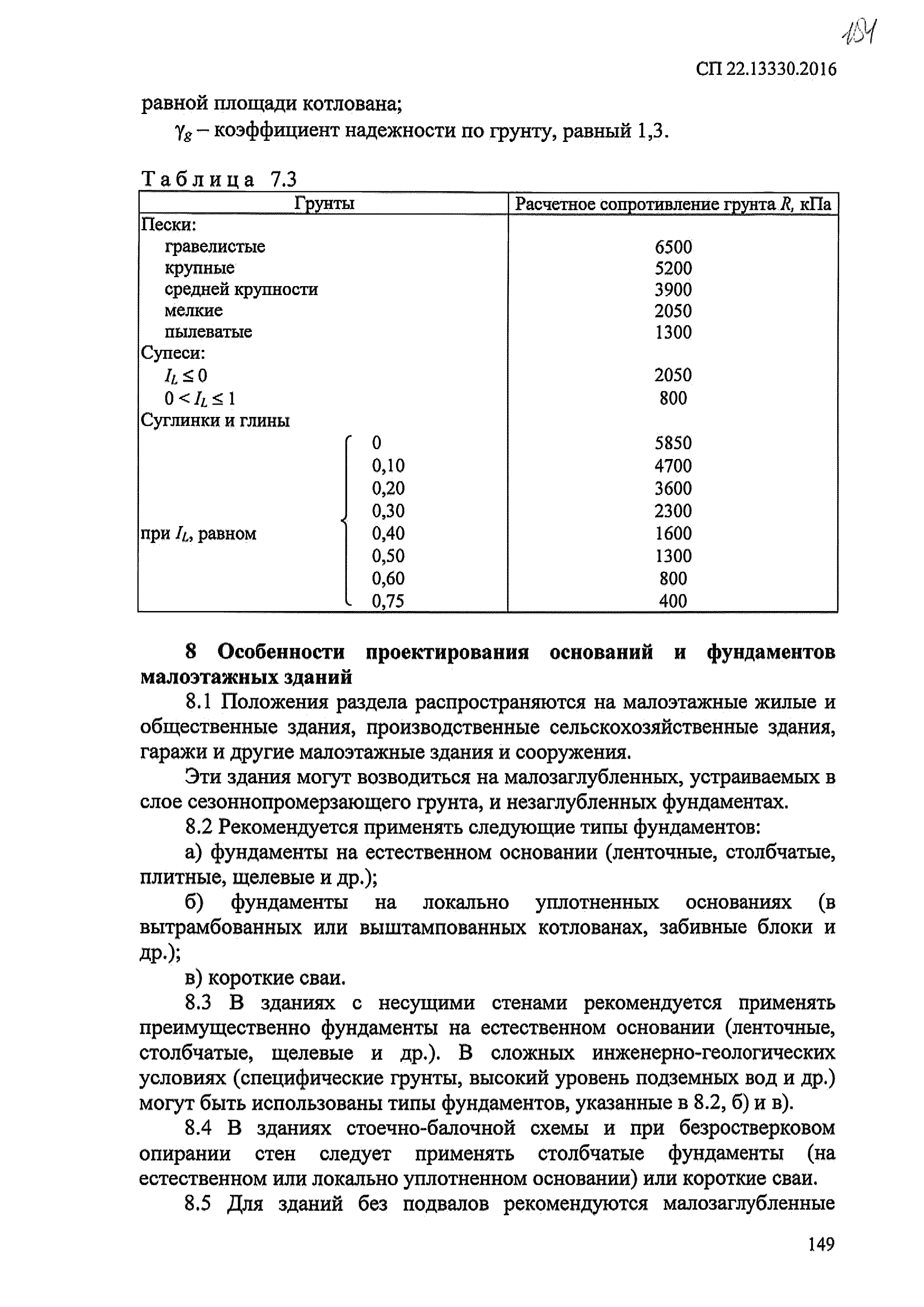 СП 22.13330.2016