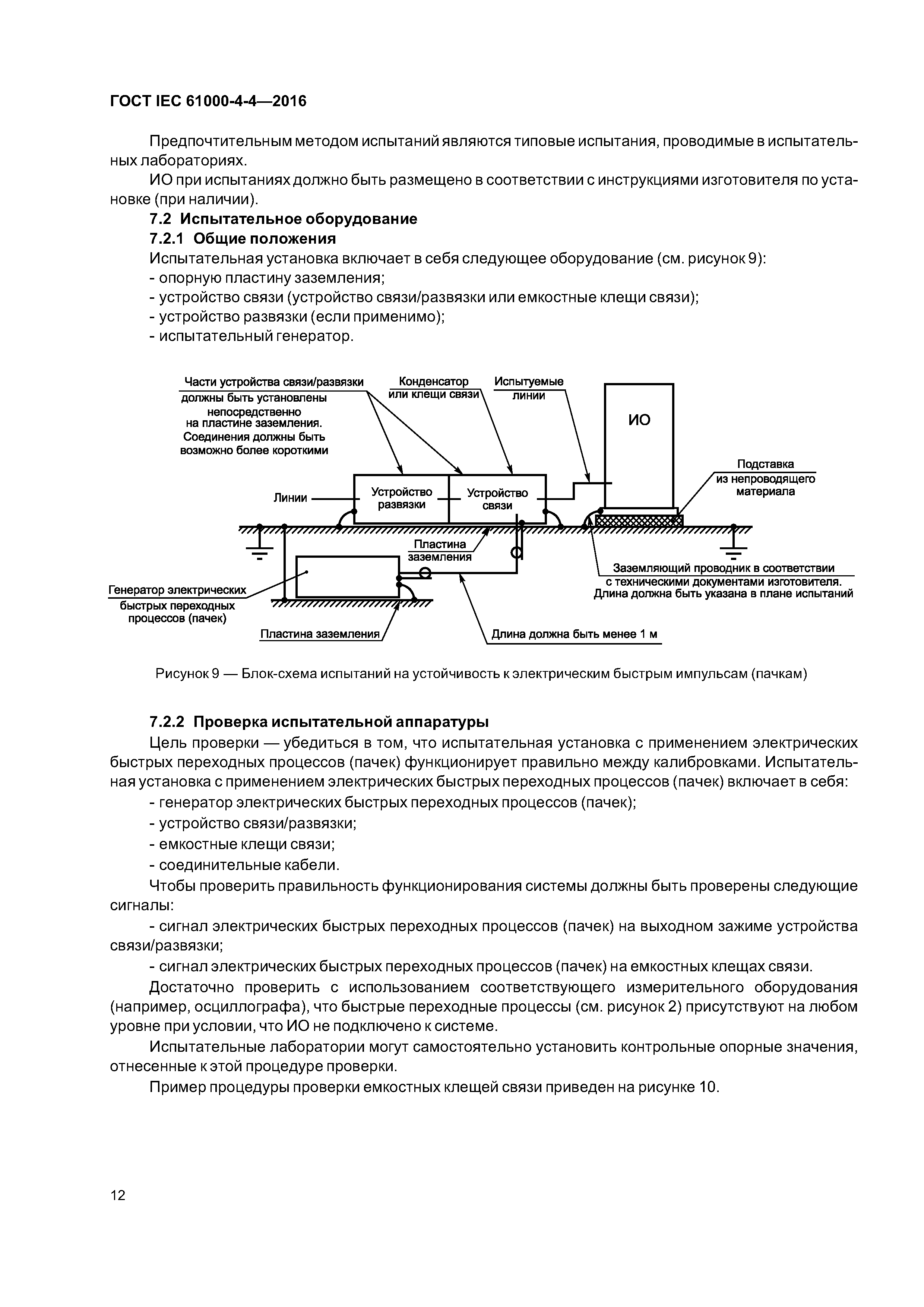 ГОСТ IEC 61000-4-4-2016