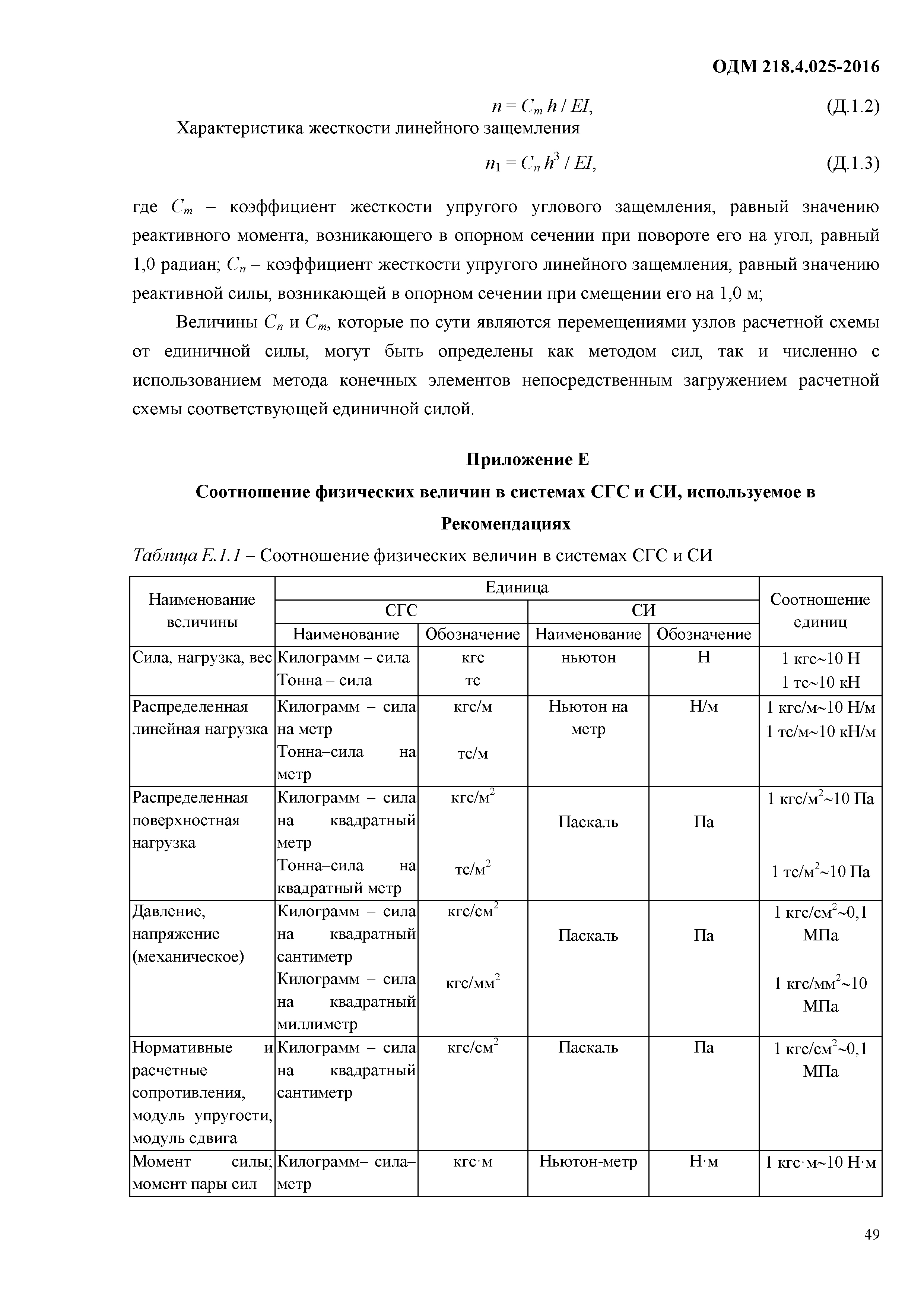 ОДМ 218.4.025-2016