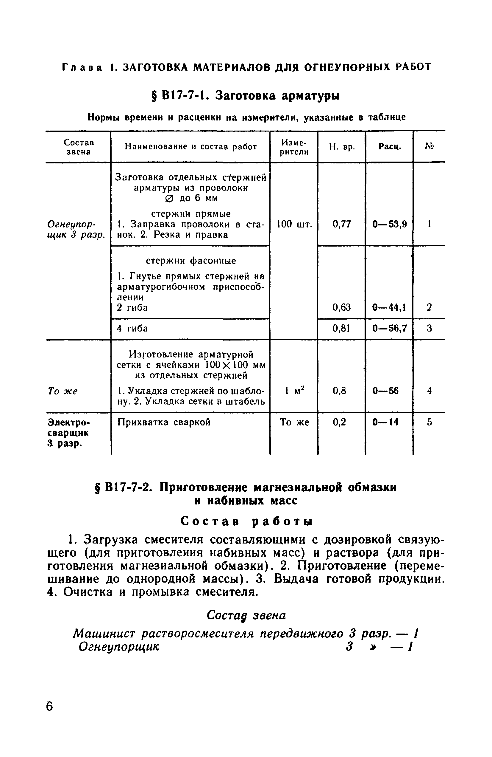 ВНиР В17-7