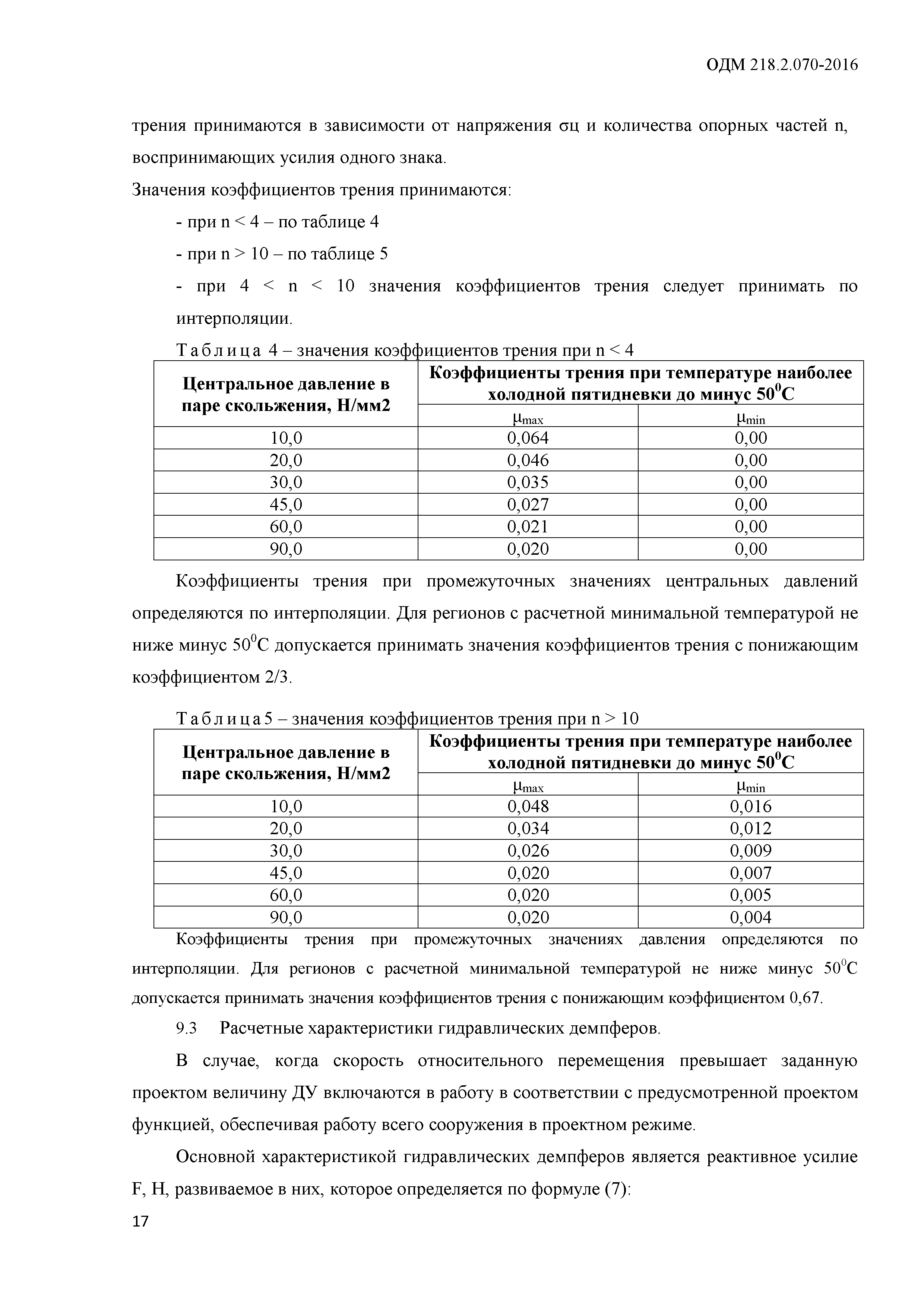 ОДМ 218.2.070-2016