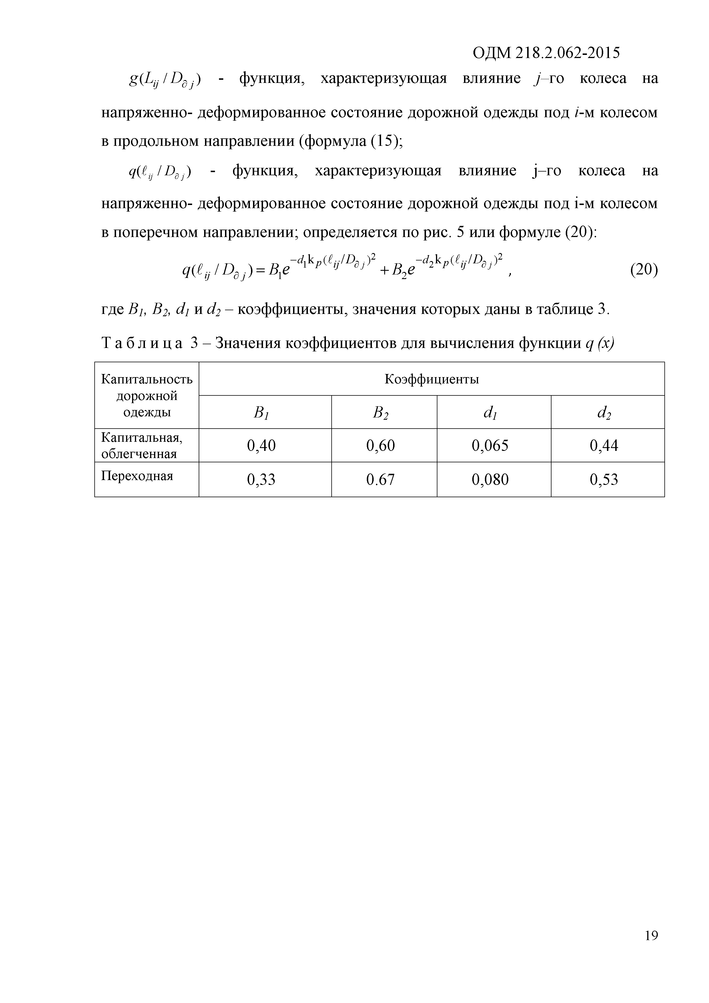 ОДМ 218.2.062-2015