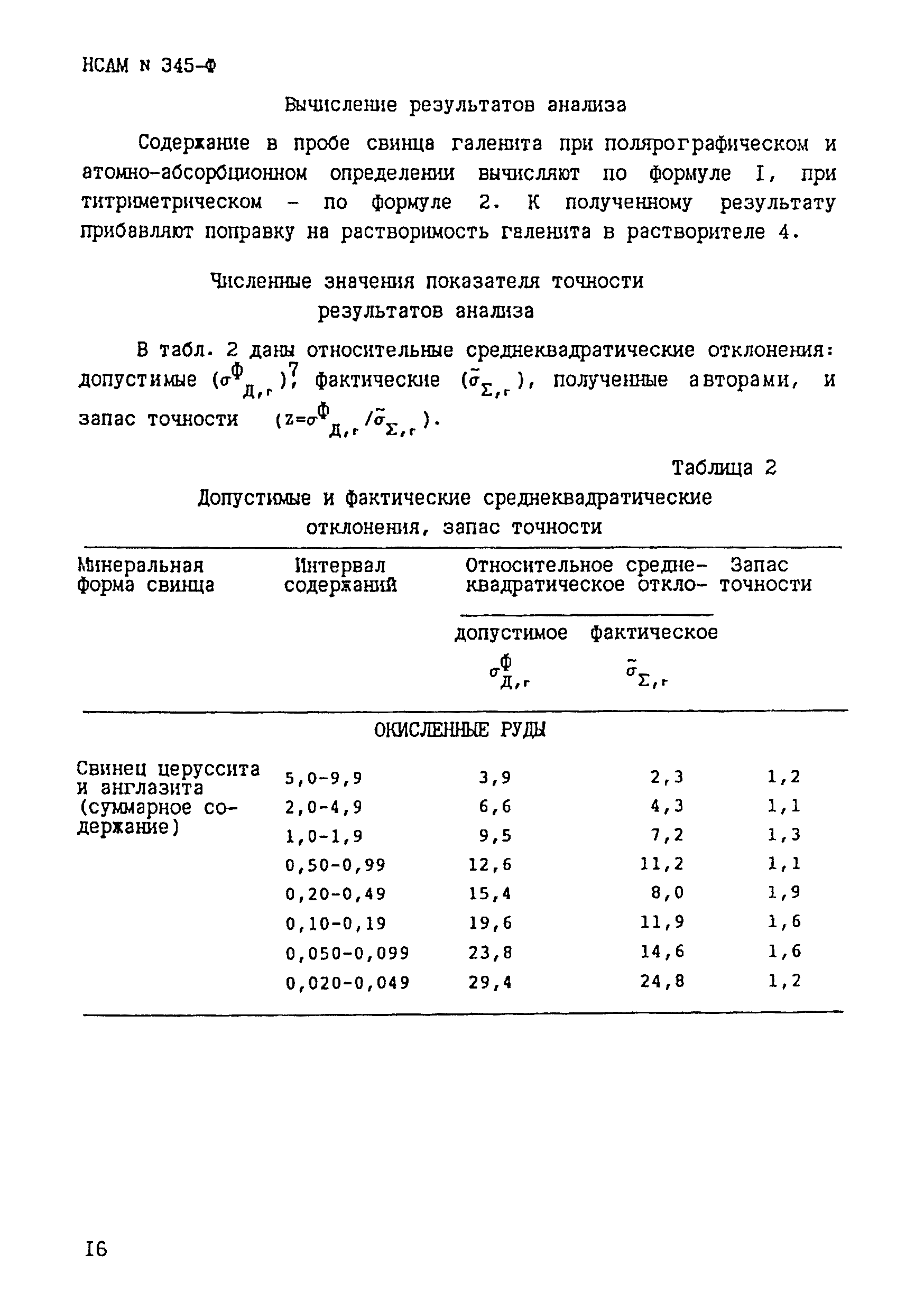 Инструкция НСАМ 345-Ф