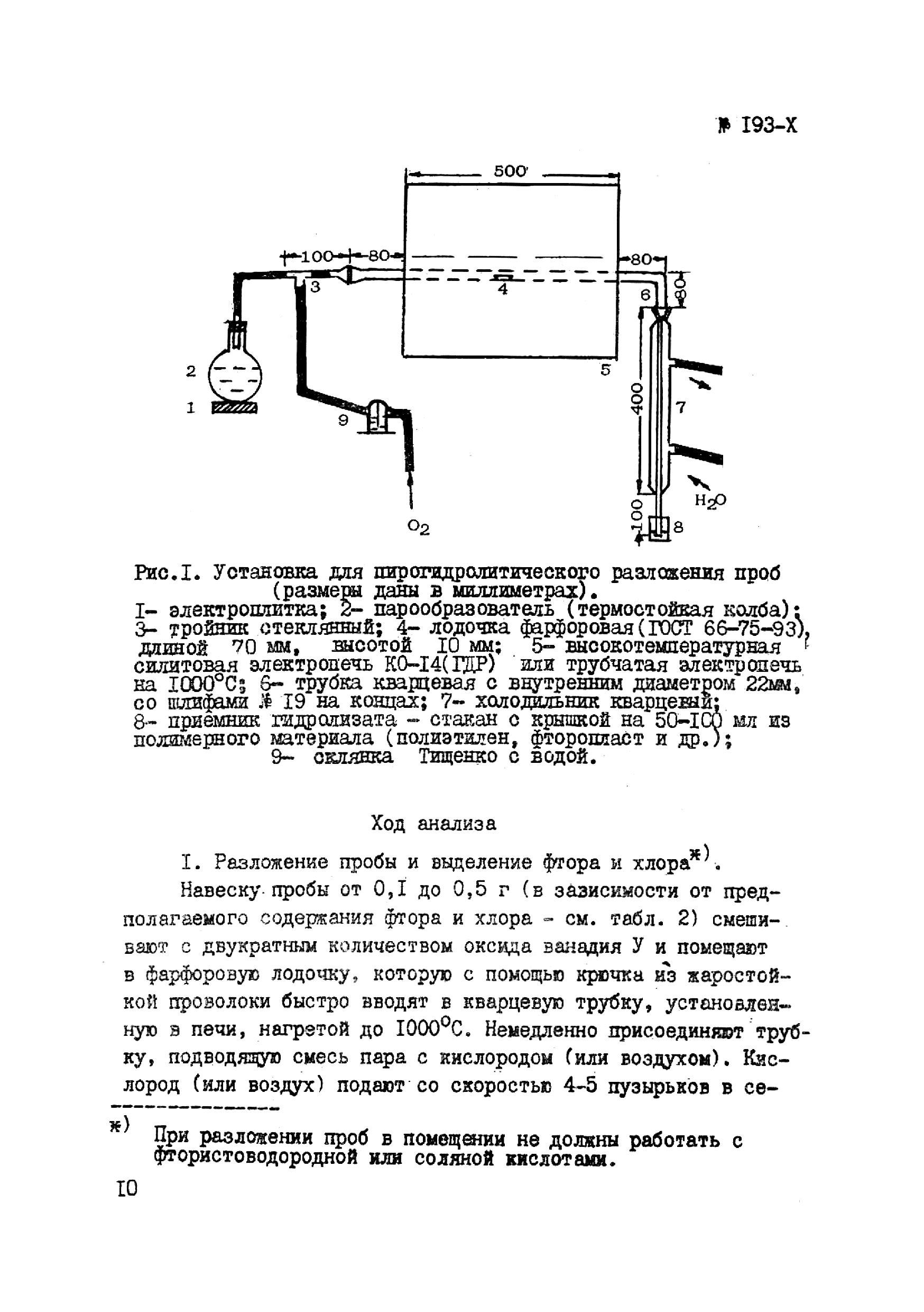 Инструкция НСАМ 193-Х