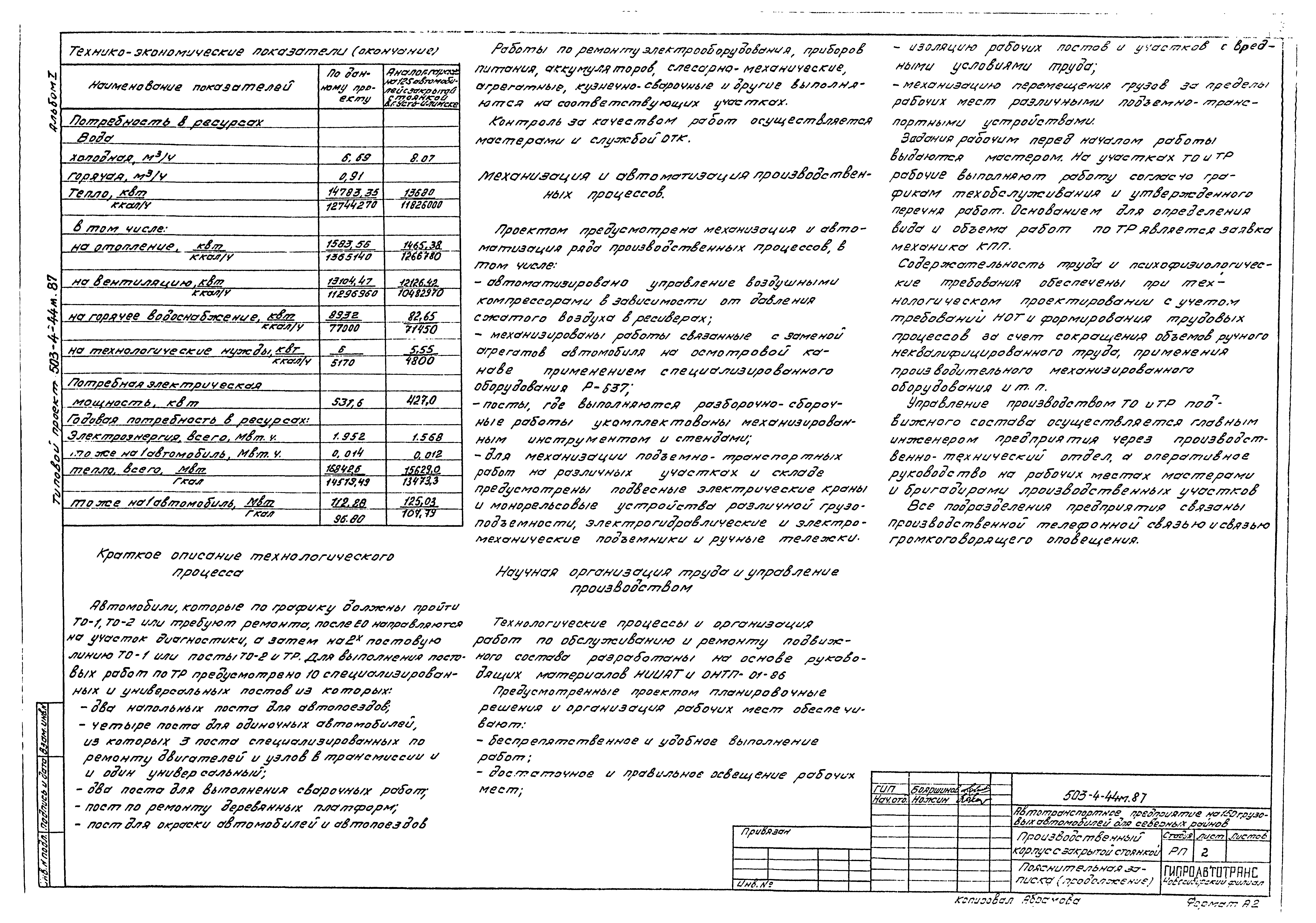 Типовой проект 503-4-44м.87