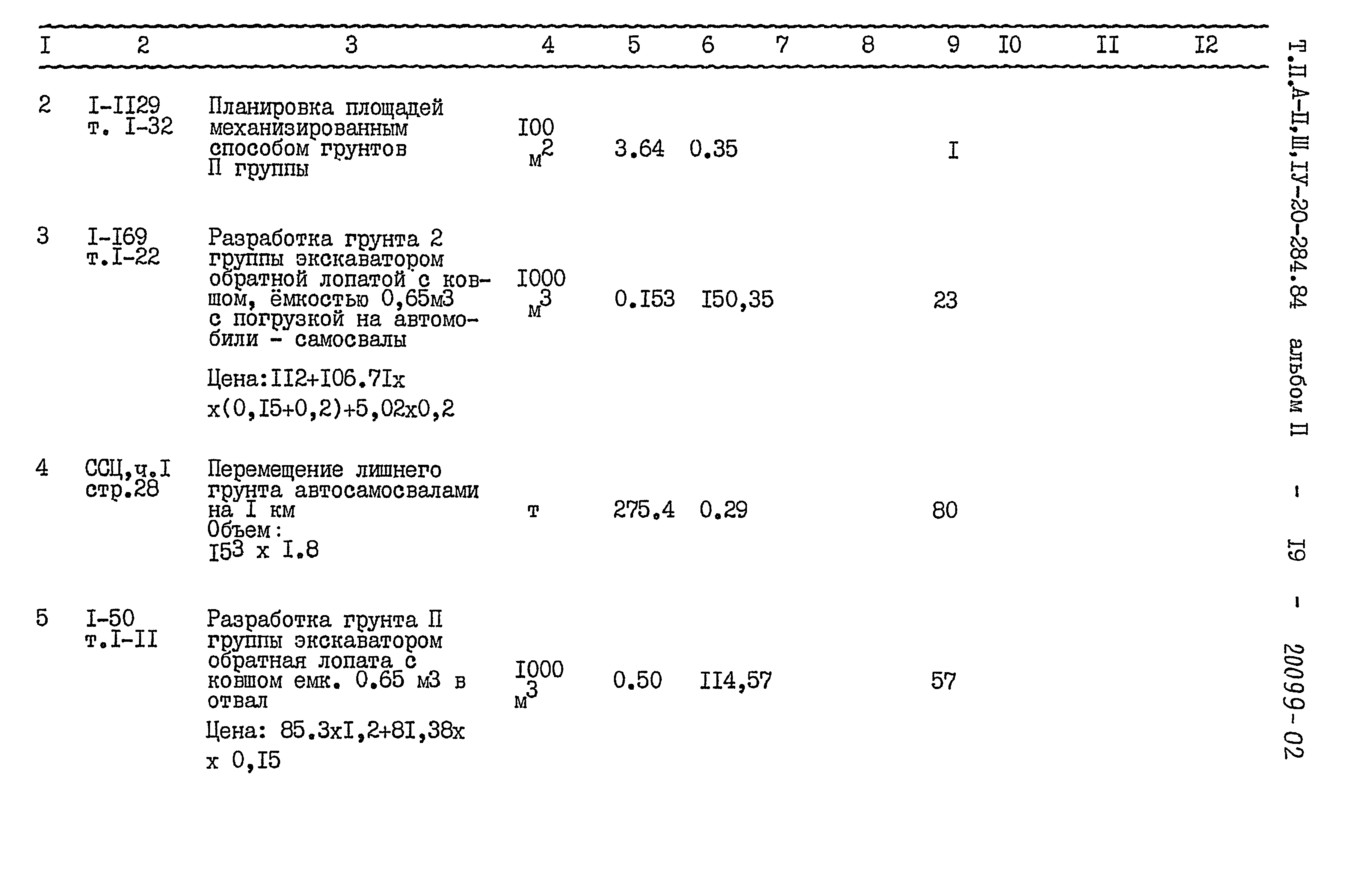 Типовой проект А-II,III,IV-20-284.84