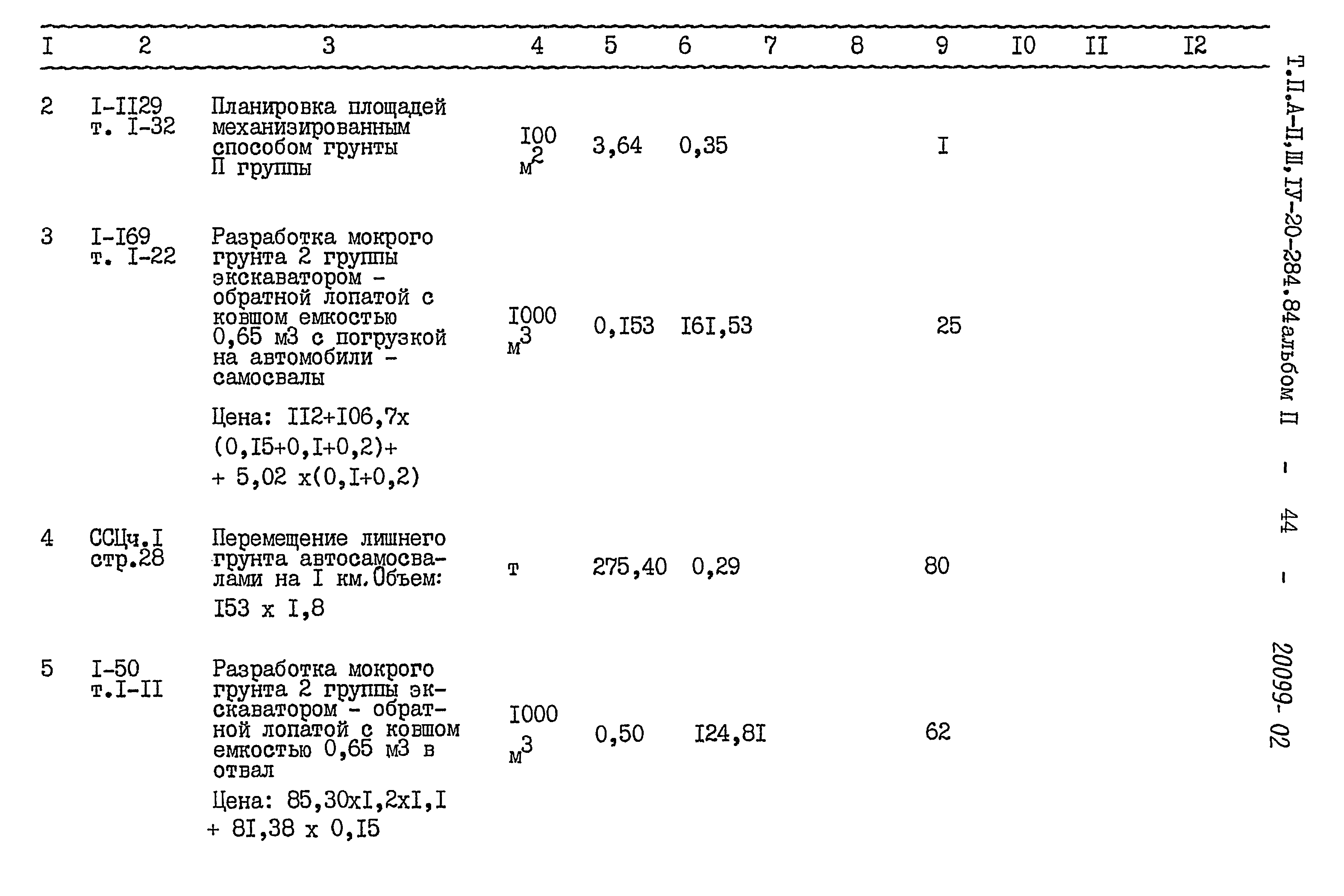 Типовой проект А-II,III,IV-20-284.84