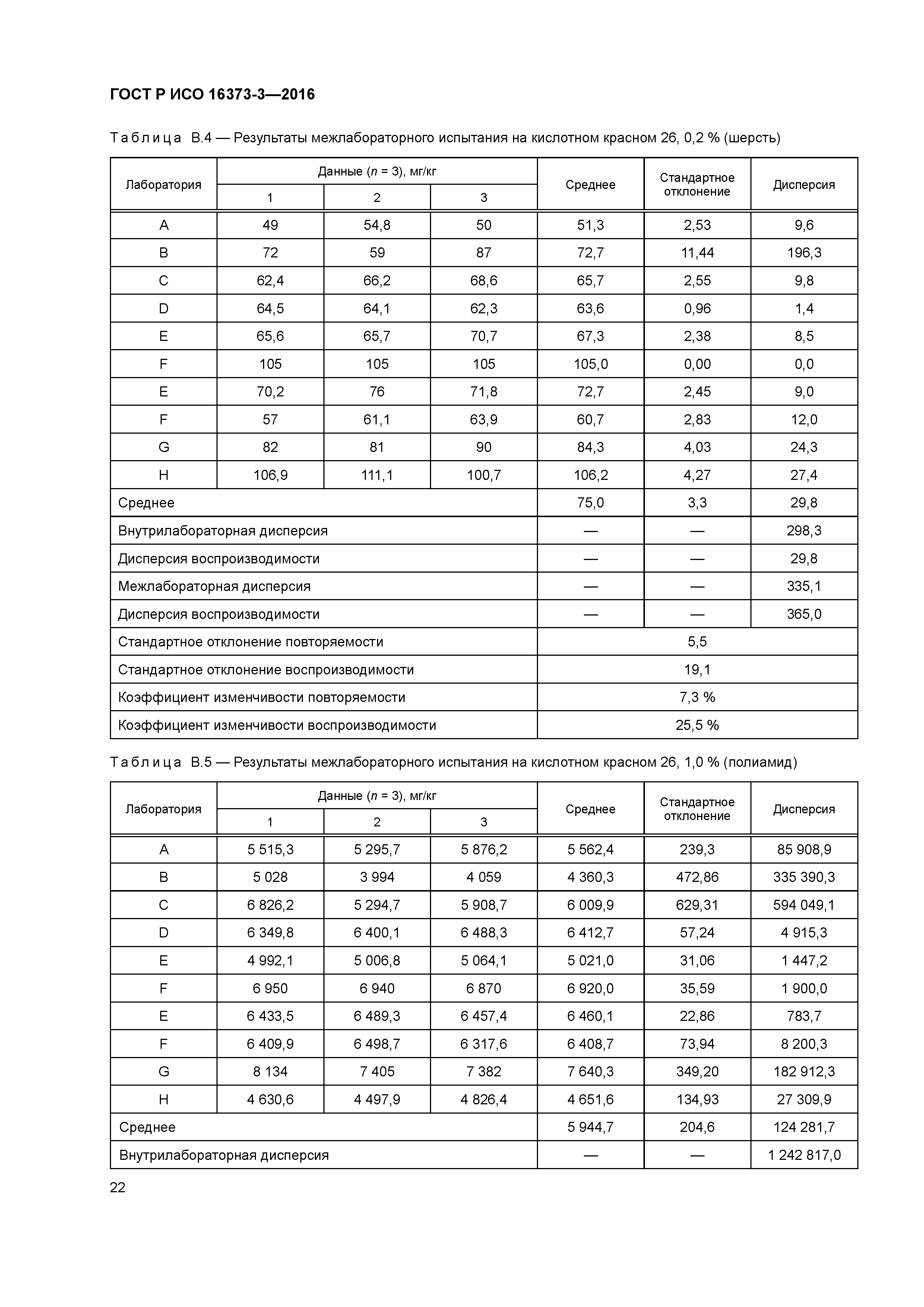 ГОСТ Р ИСО 16373-3-2016