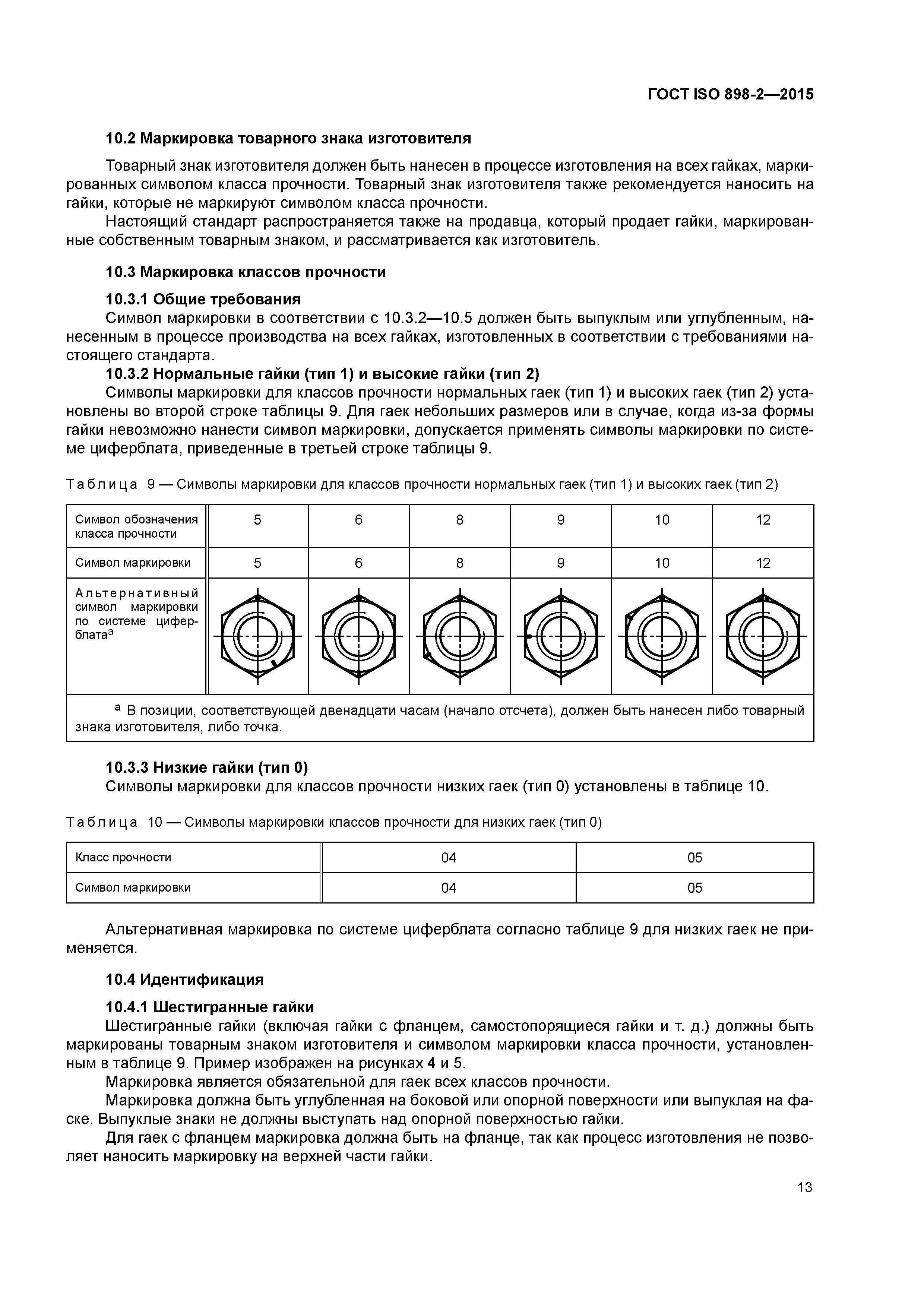 ГОСТ ISO 898-2-2015