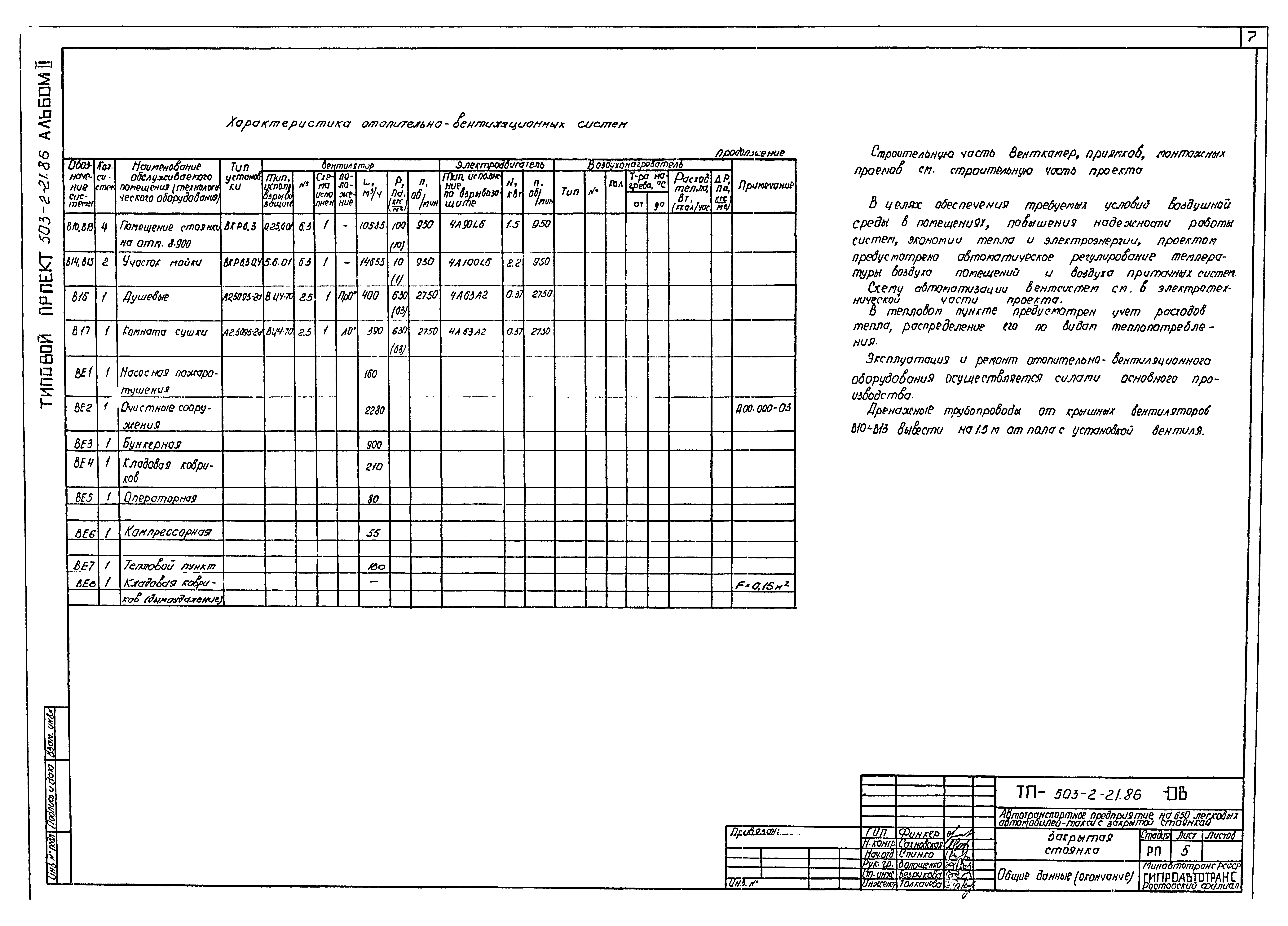 Типовой проект 503-2-21.86