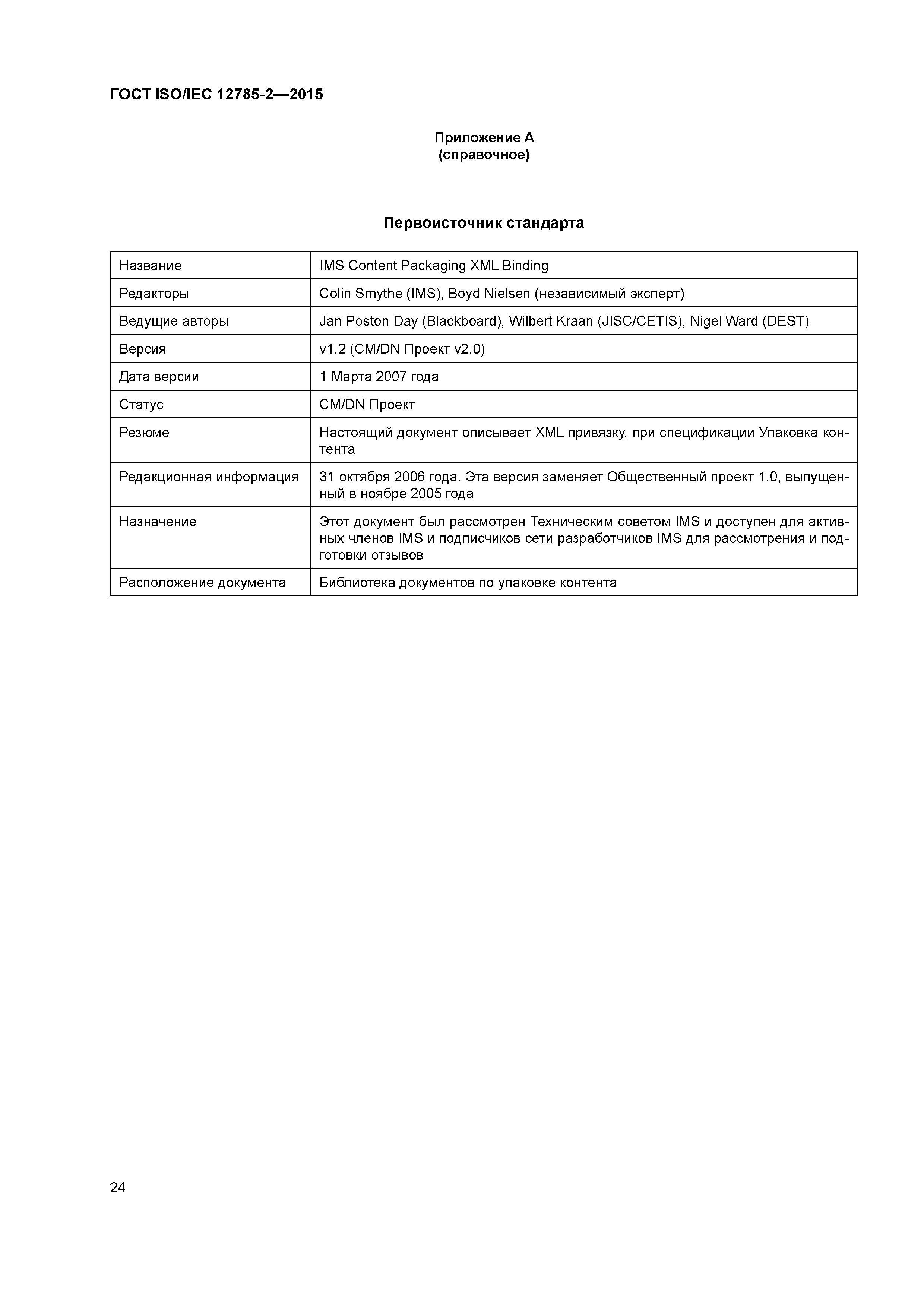 ГОСТ ISO/IEC 12785-2-2015