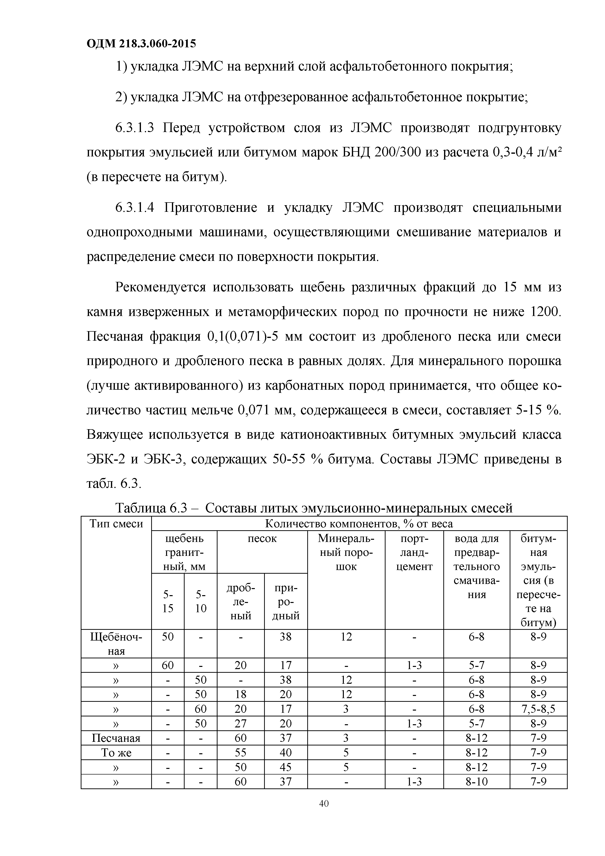 ОДМ 218.3.060-2015