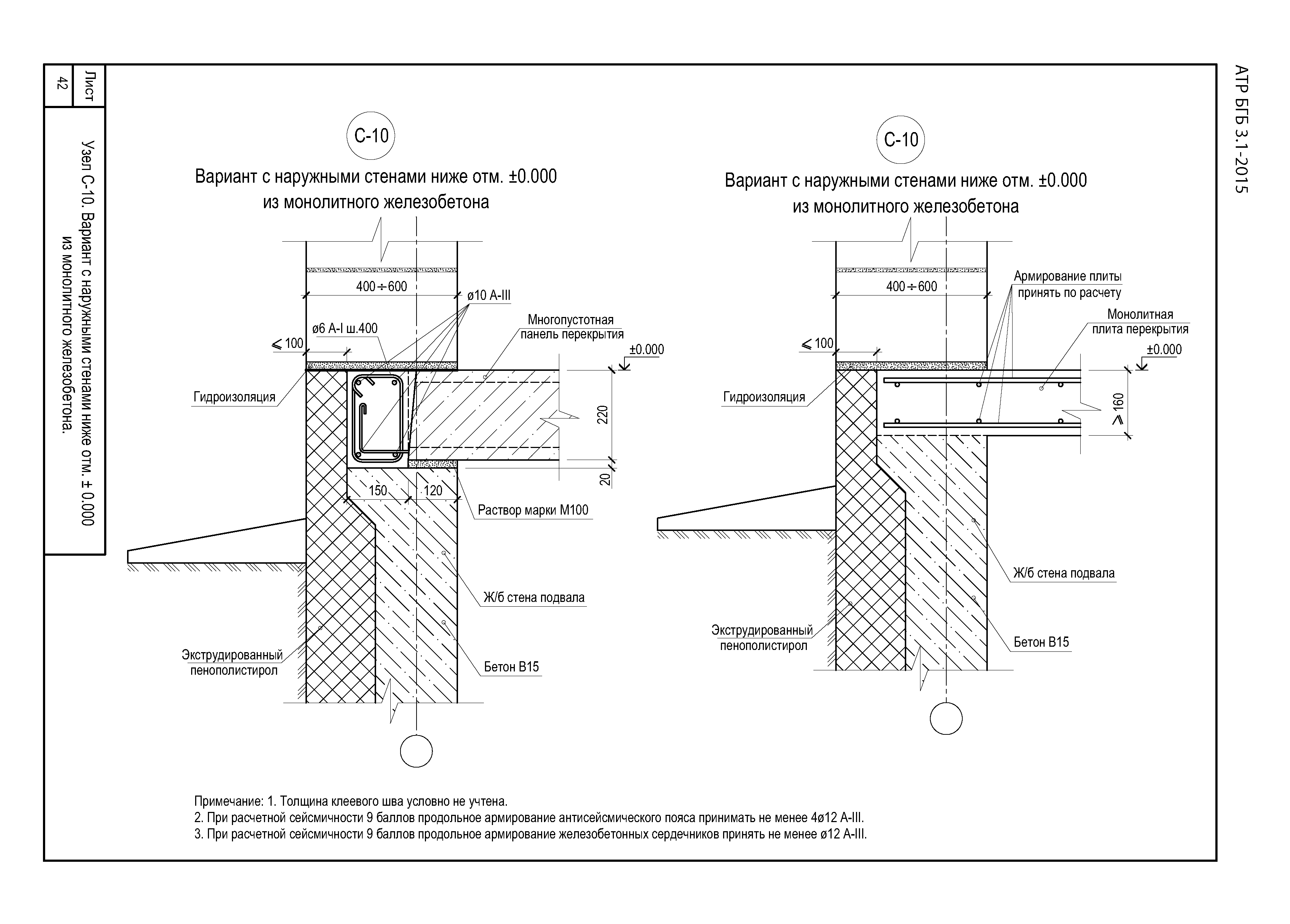 Альбом АТР БГБ 3.1-2015