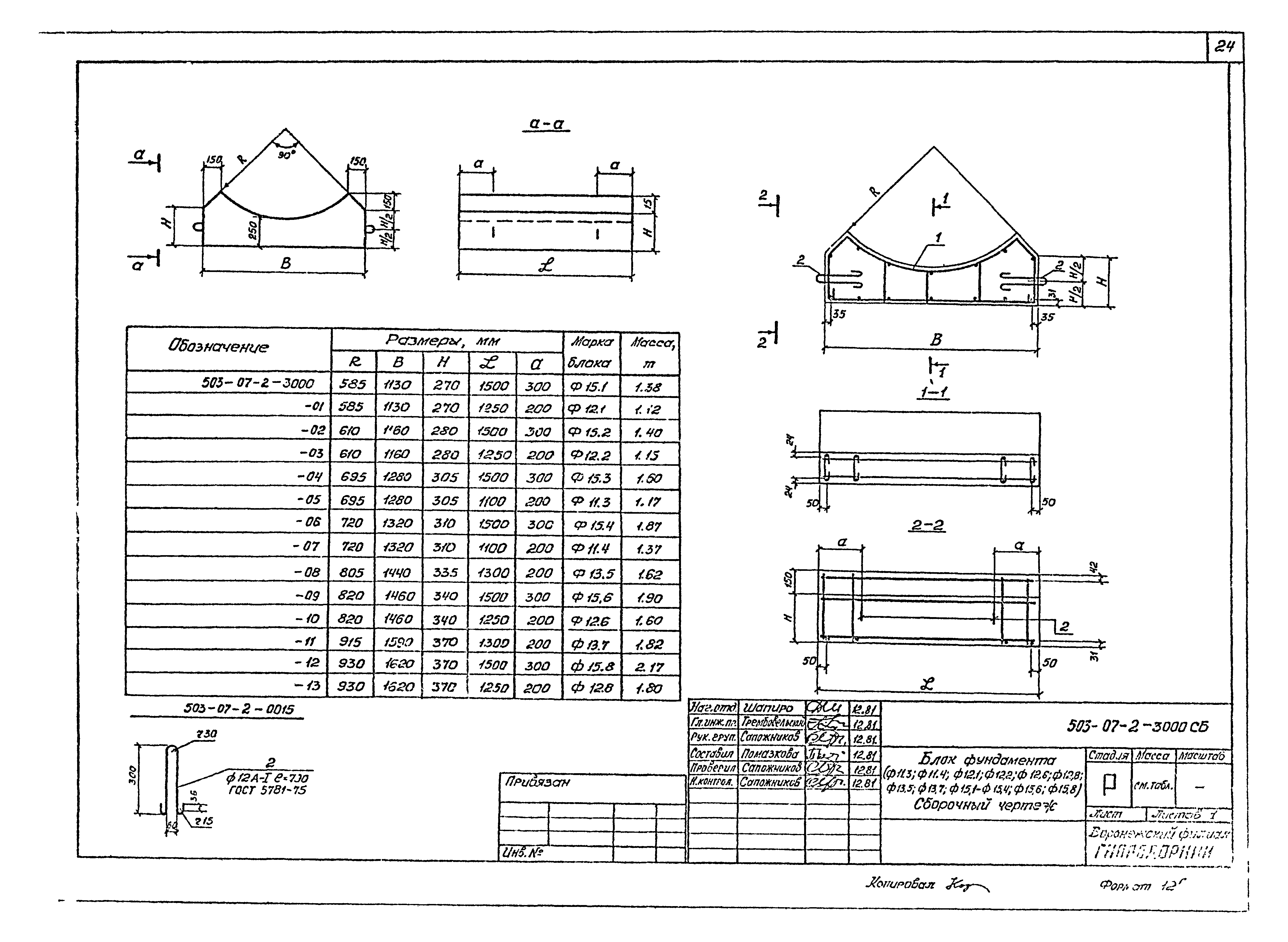 Типовые проектные решения 503-07-2