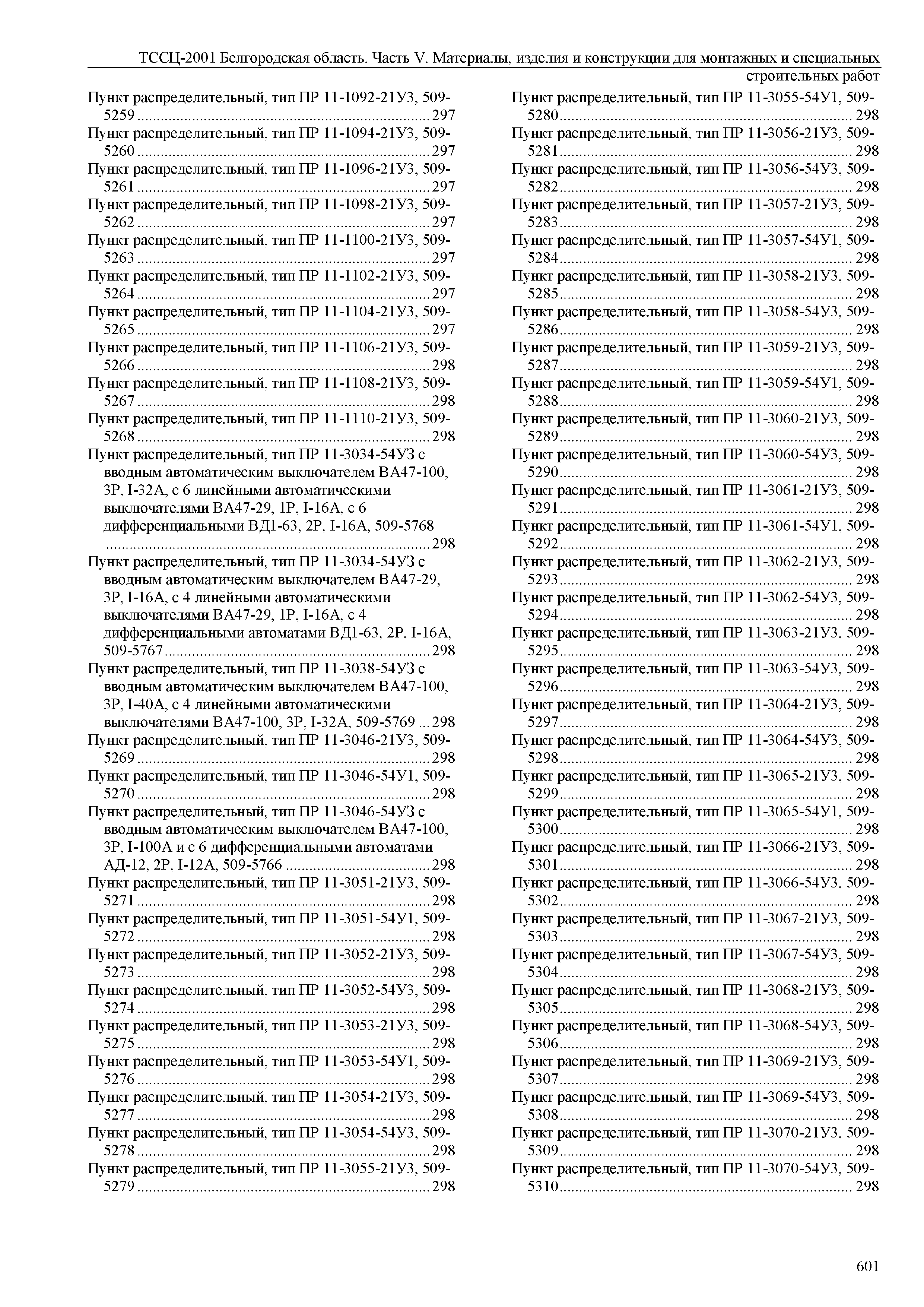 ТССЦ Белгородская область 05-2001