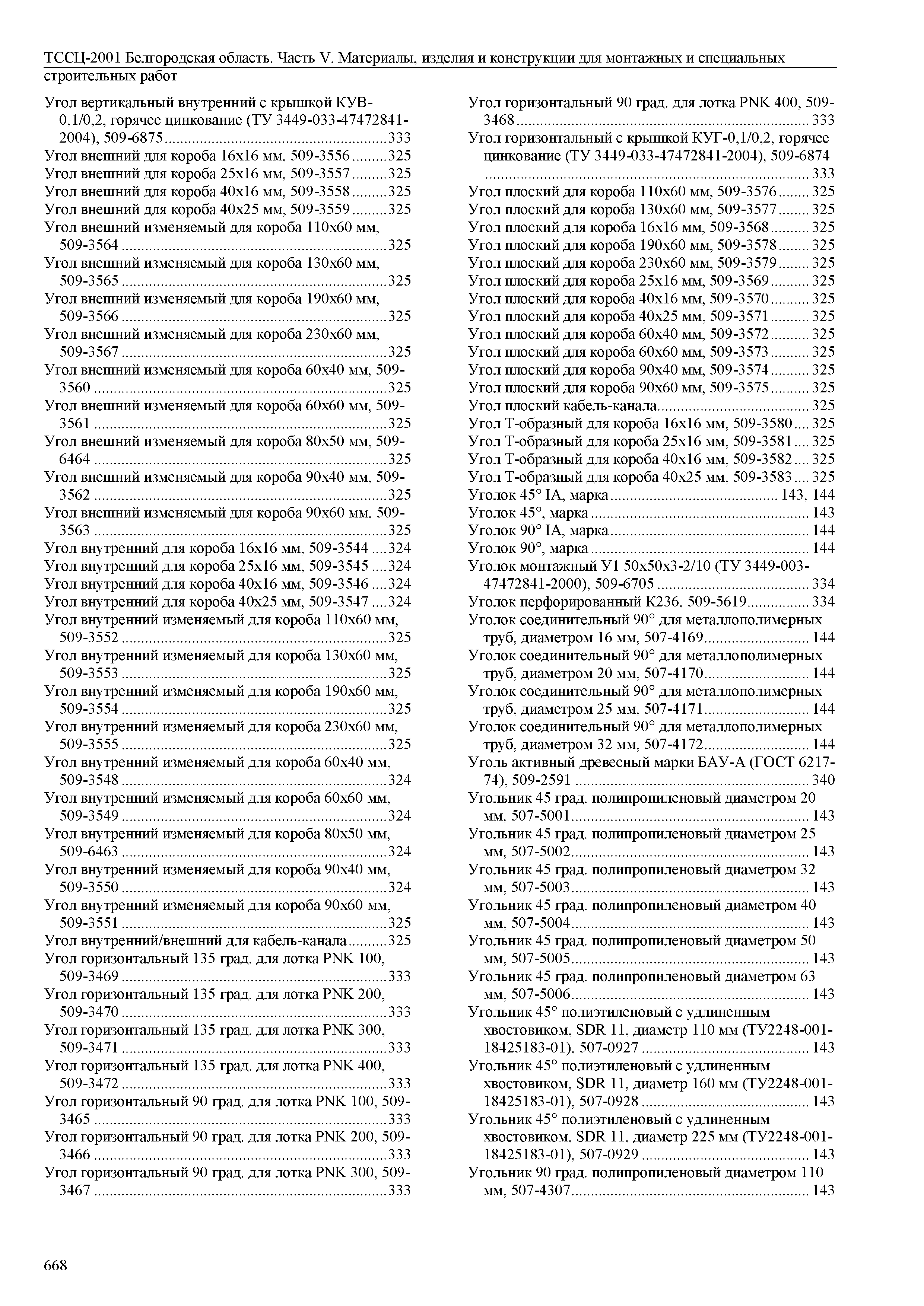 ТССЦ Белгородская область 05-2001