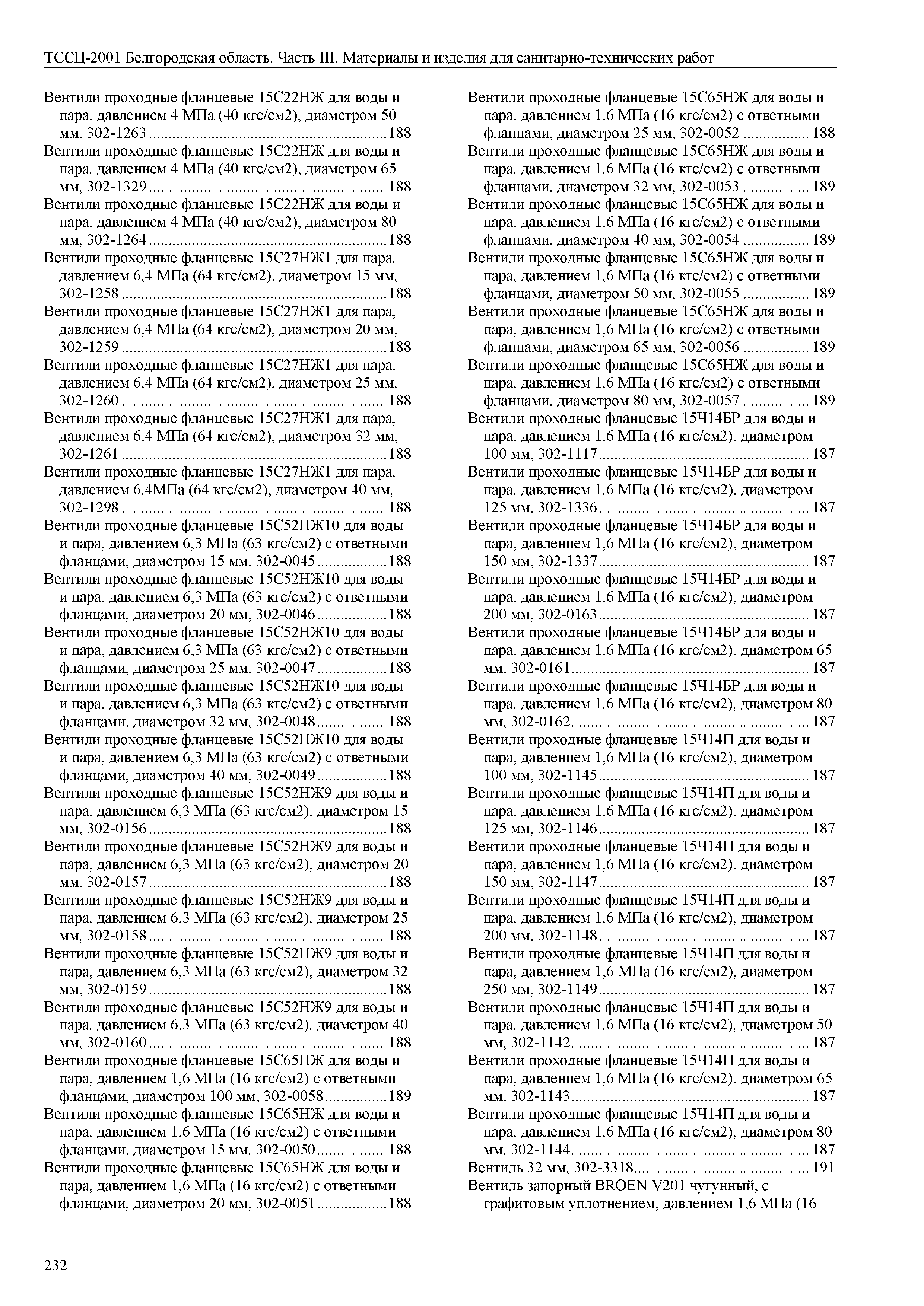 ТССЦ Белгородская область 03-2001