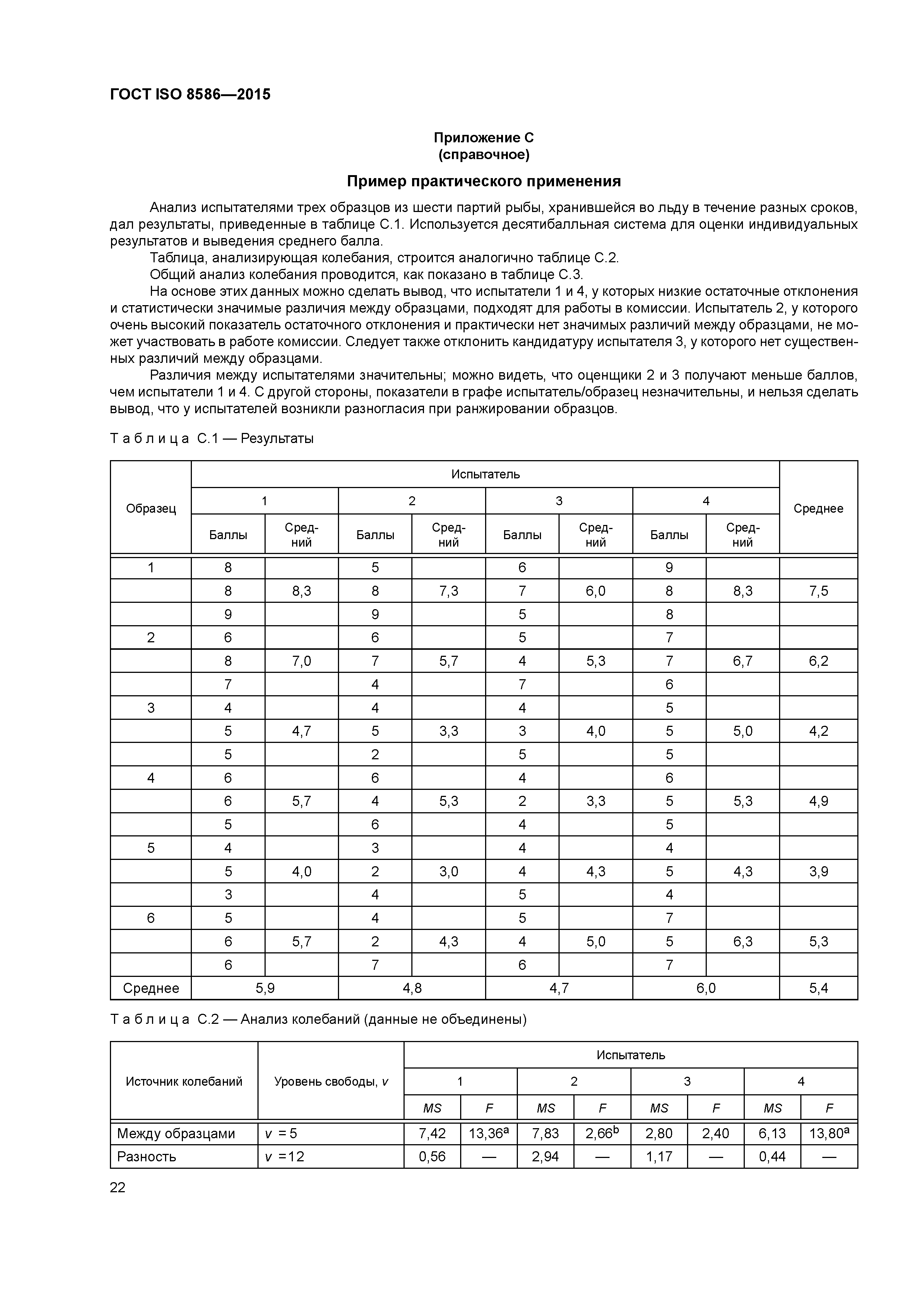 ГОСТ ISO 8586-2015