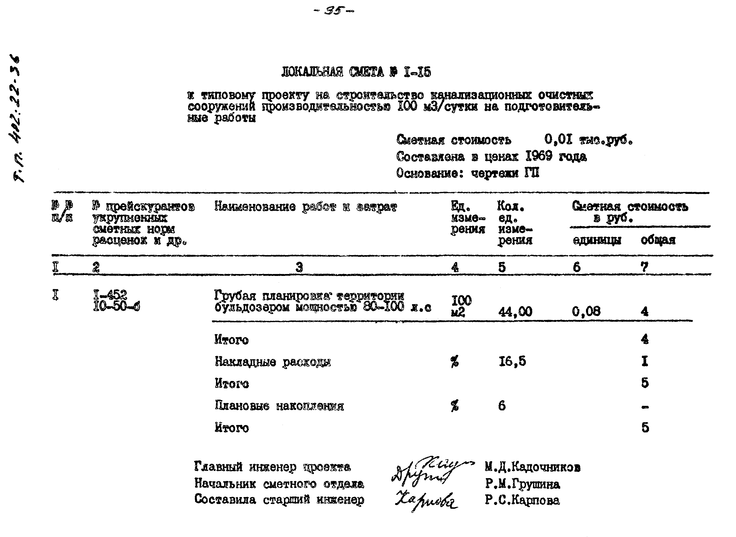 Типовые проектные решения 402-22-36