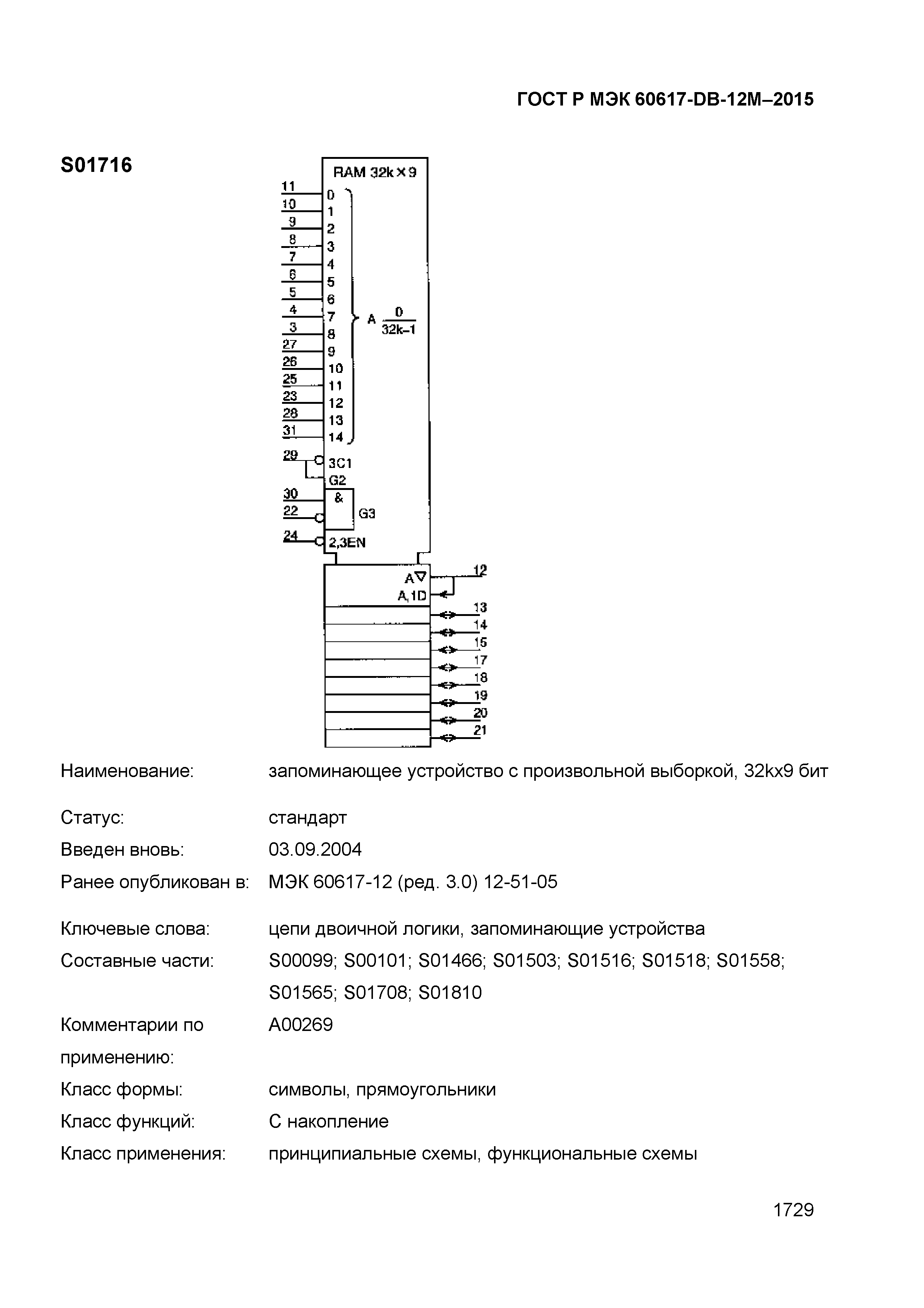 ГОСТ Р МЭК 60617-DB-12M-2015