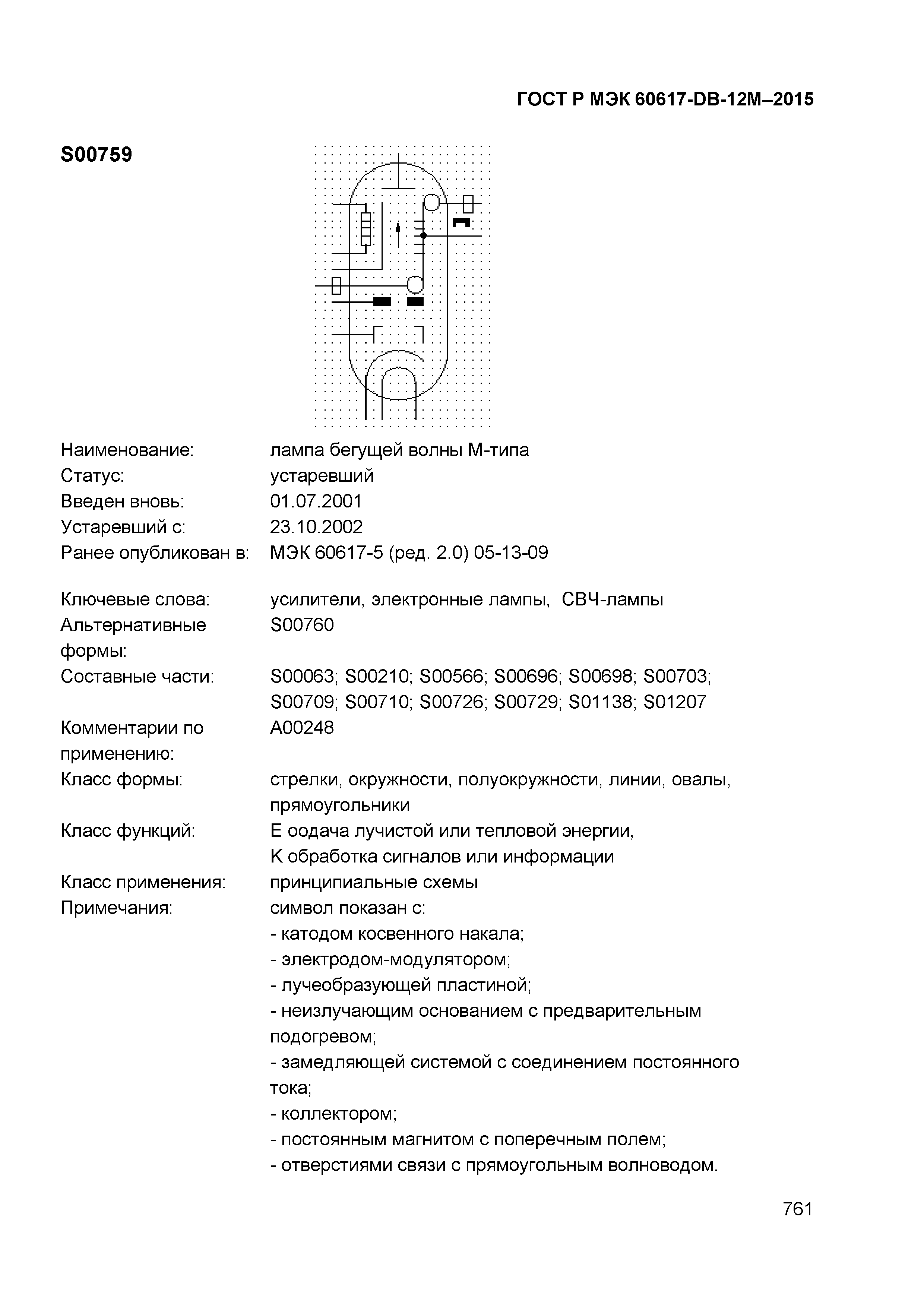 ГОСТ Р МЭК 60617-DB-12M-2015