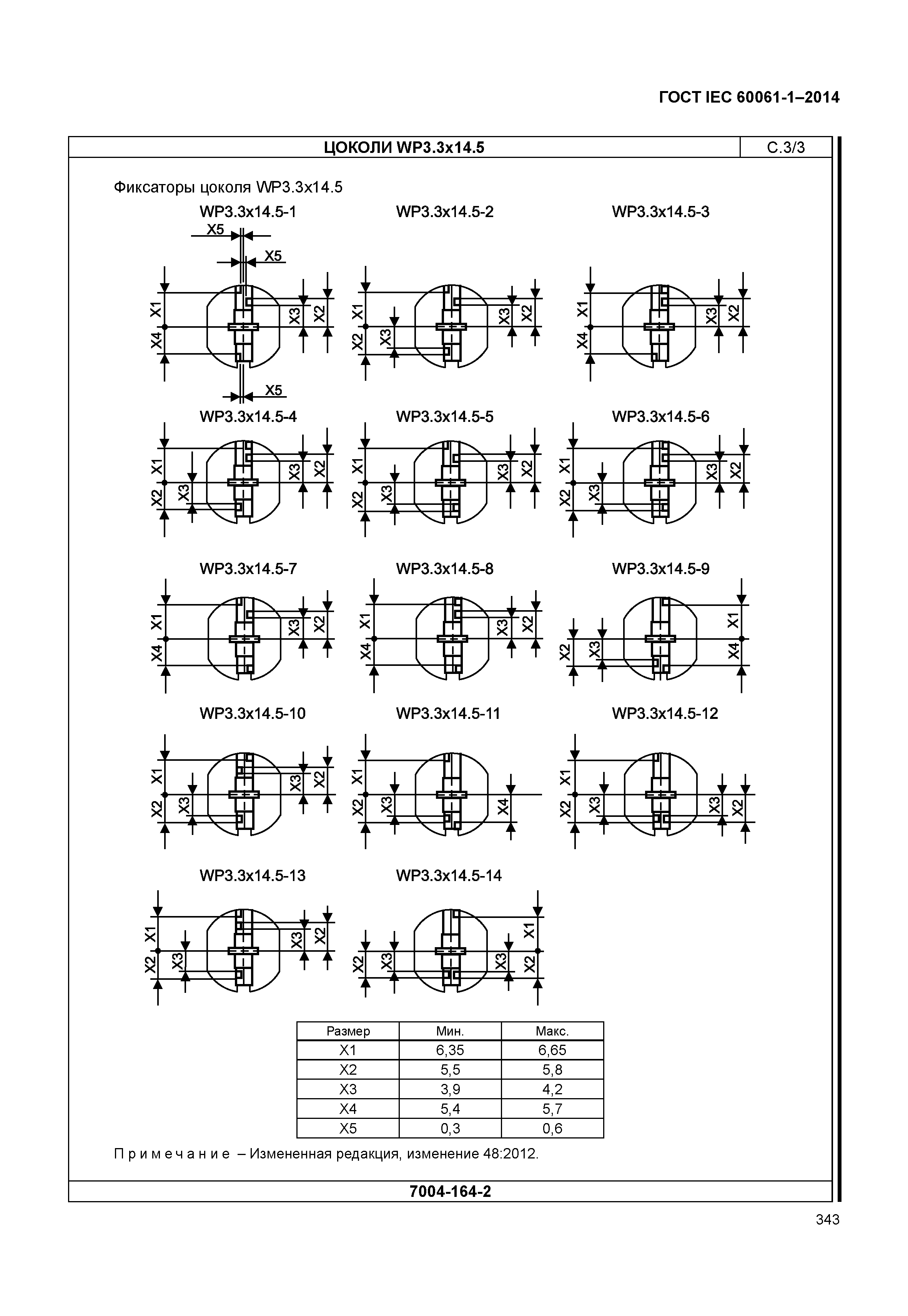 ГОСТ IEC 60061-1-2014