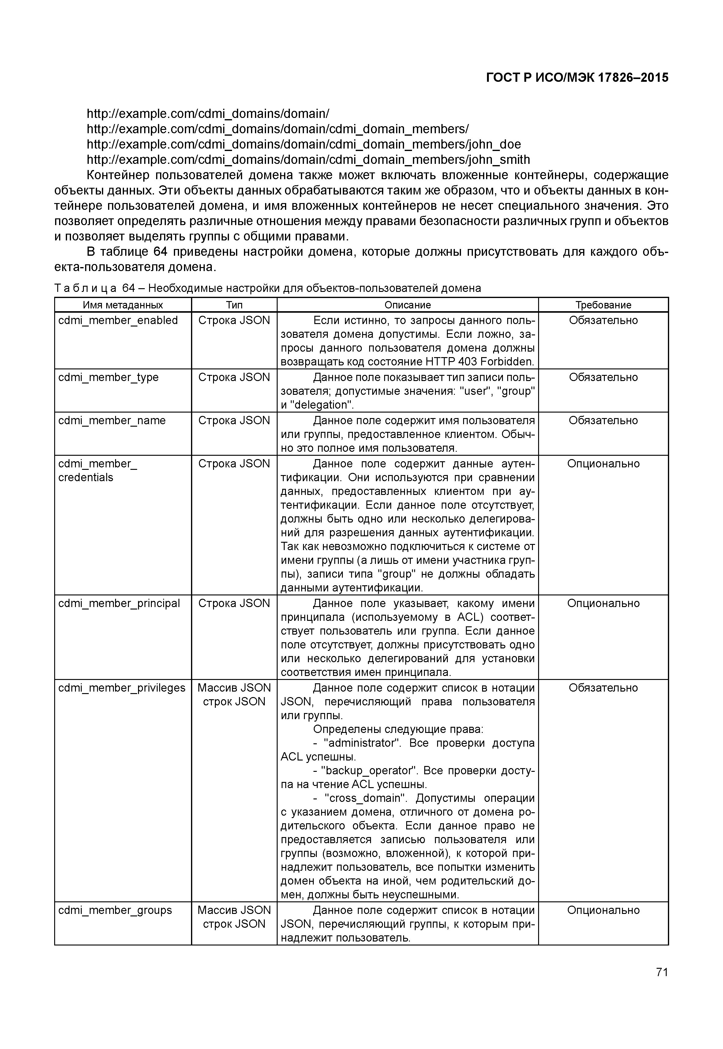 ГОСТ Р ИСО/МЭК 17826-2015