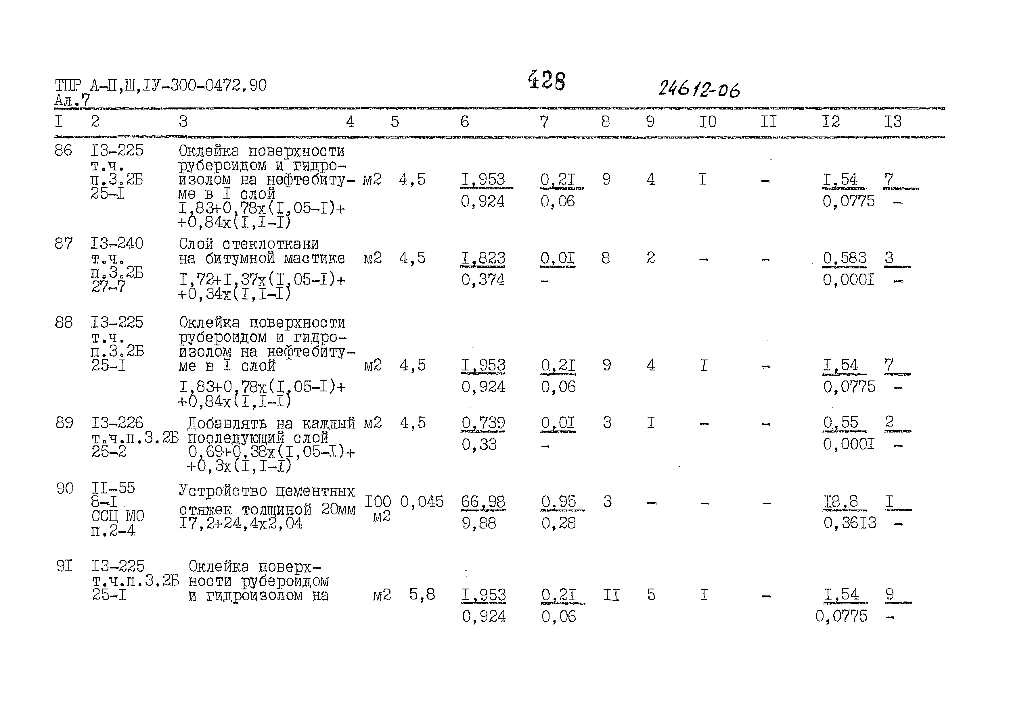 Типовые проектные решения А-II,III,IV-300-0472.90